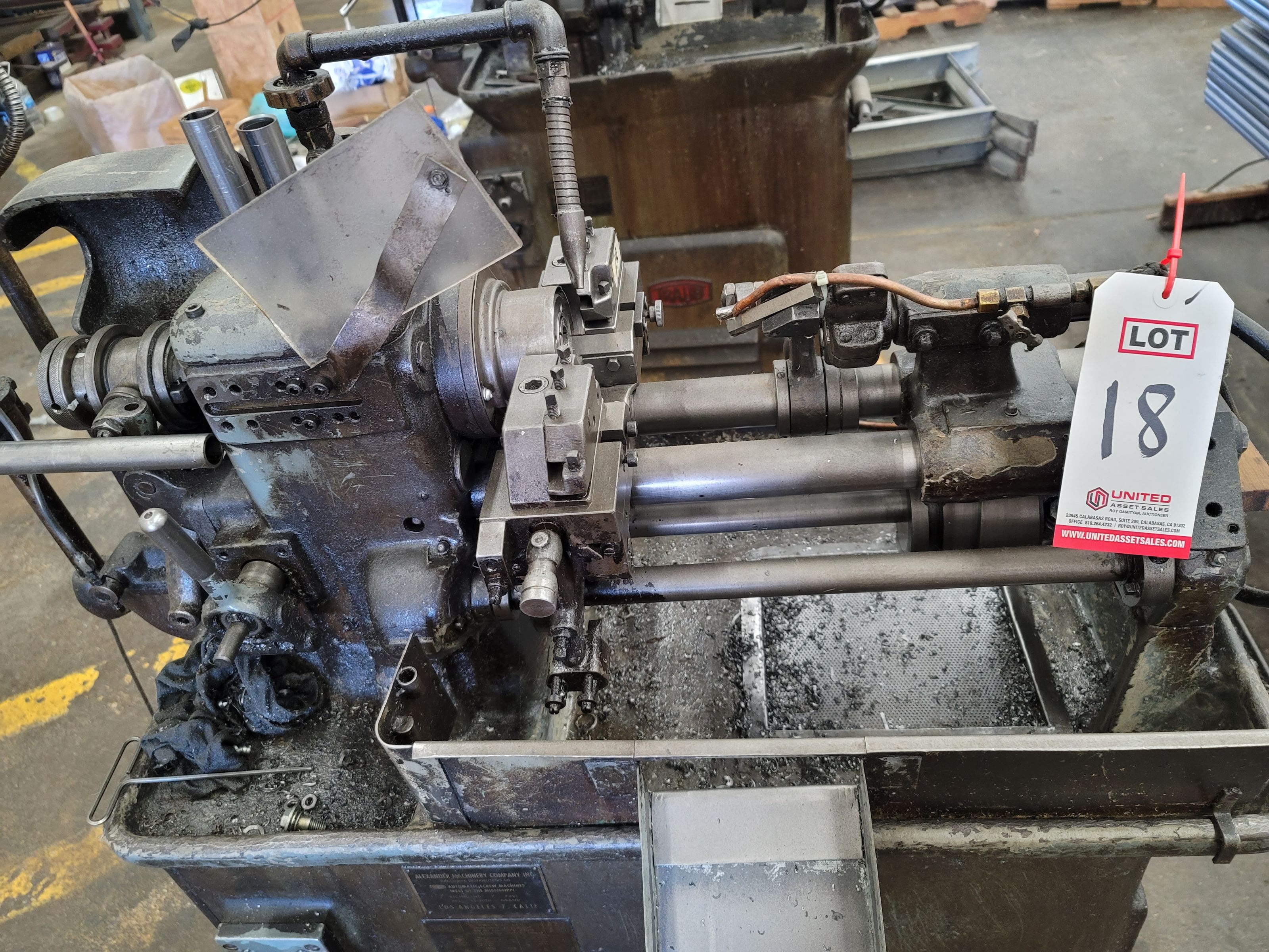 TRAUB AUTOMATIC SCREW MACHINE, CRAFTSMAN LATHE-18