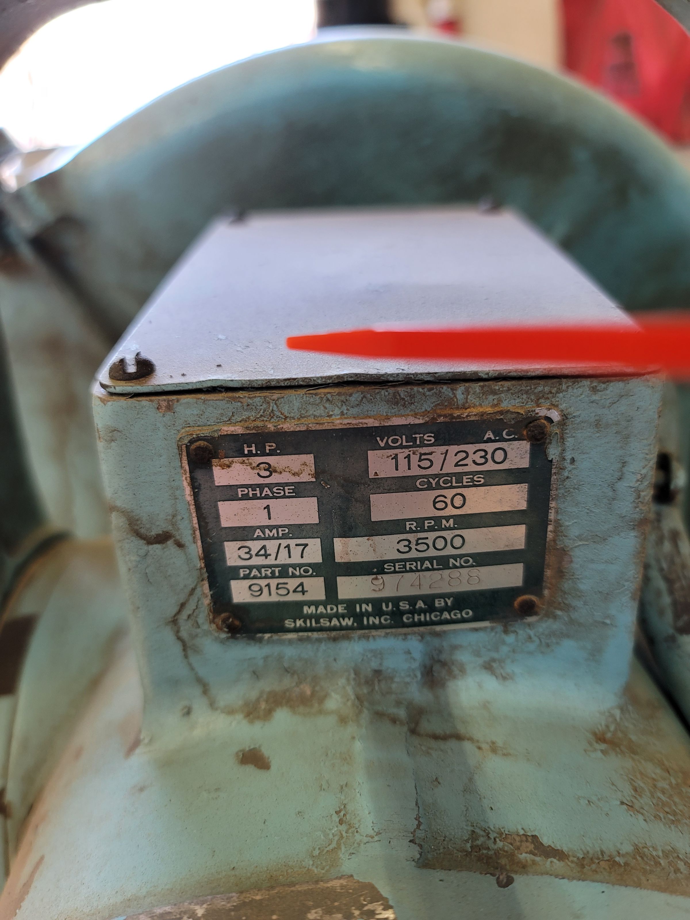 SKILL RADIAL SAW, MODEL 450-23