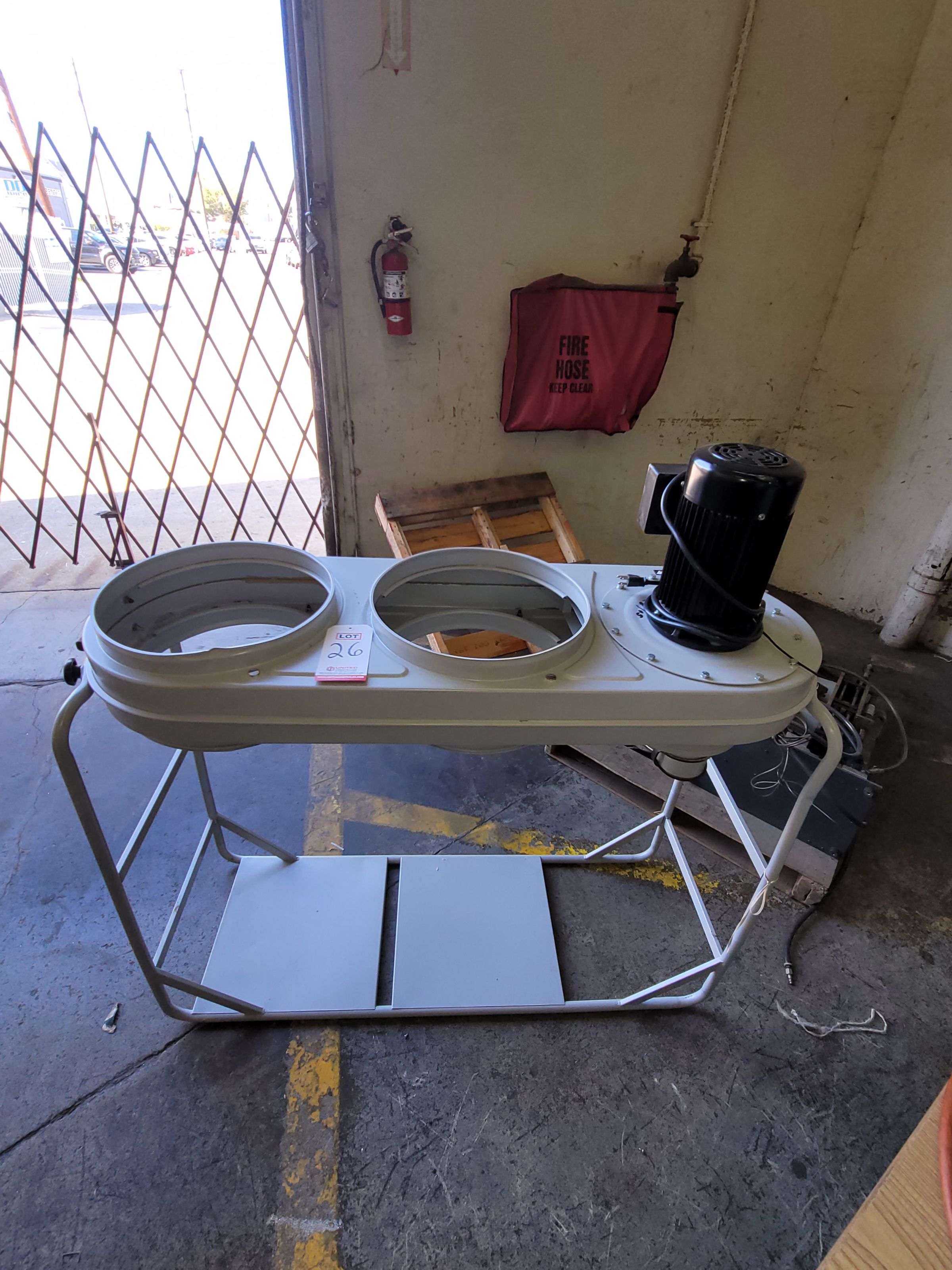 DELTA DUST COLLECTOR, MODEL 50-761, MISSING COLLECTION BAGS-26