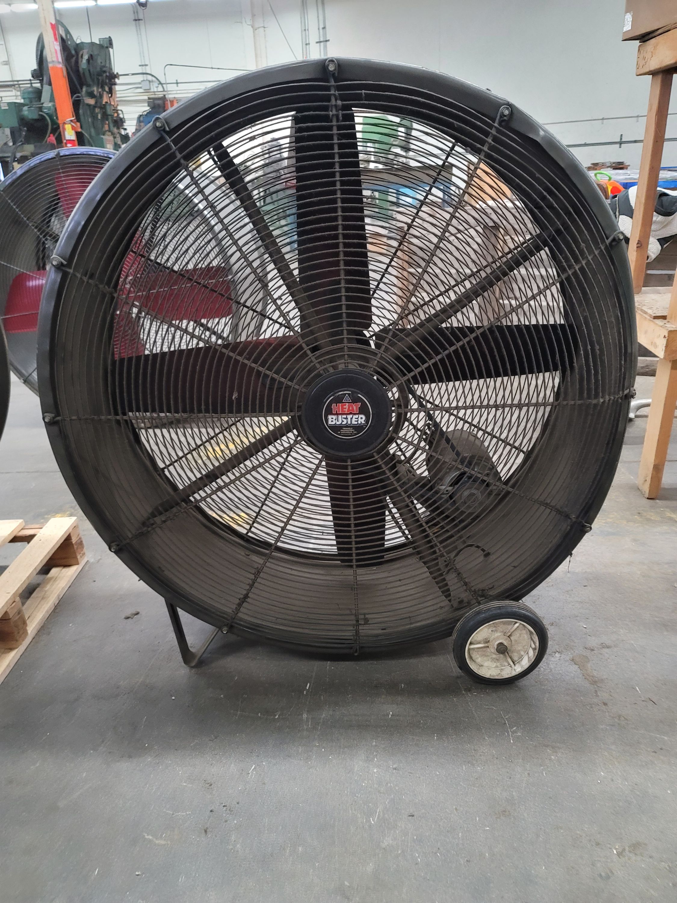 TRIANGLE ENGINEERING 42" DRUM FAN, MODEL SPL4223, 1/2 HP, S/N C00-38