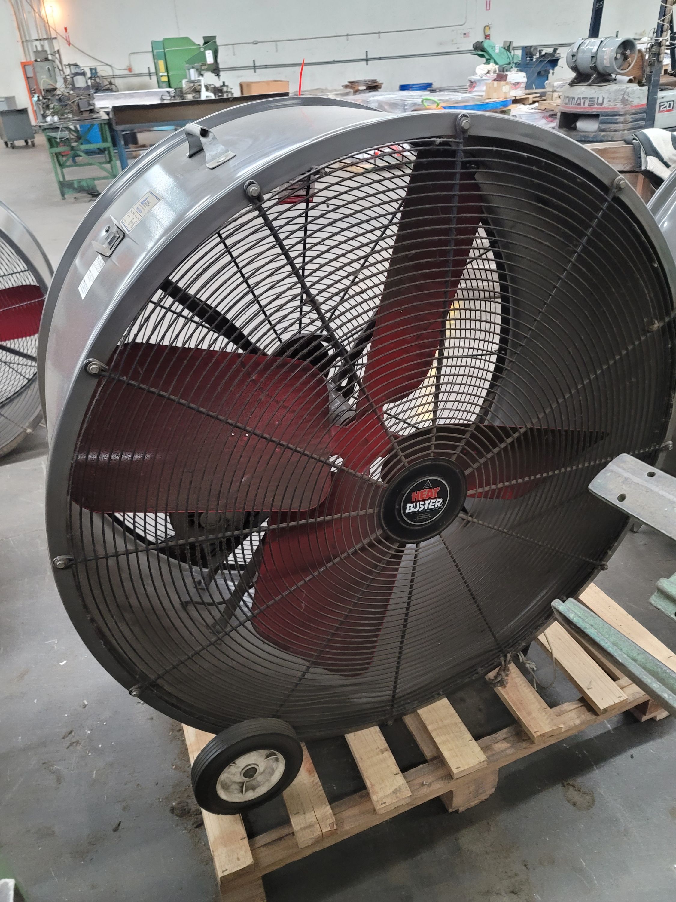 TRIANGLE ENGINEERING 42" DRUM FAN, MODEL TPC4213, 1/2 HP, S/N C98-39