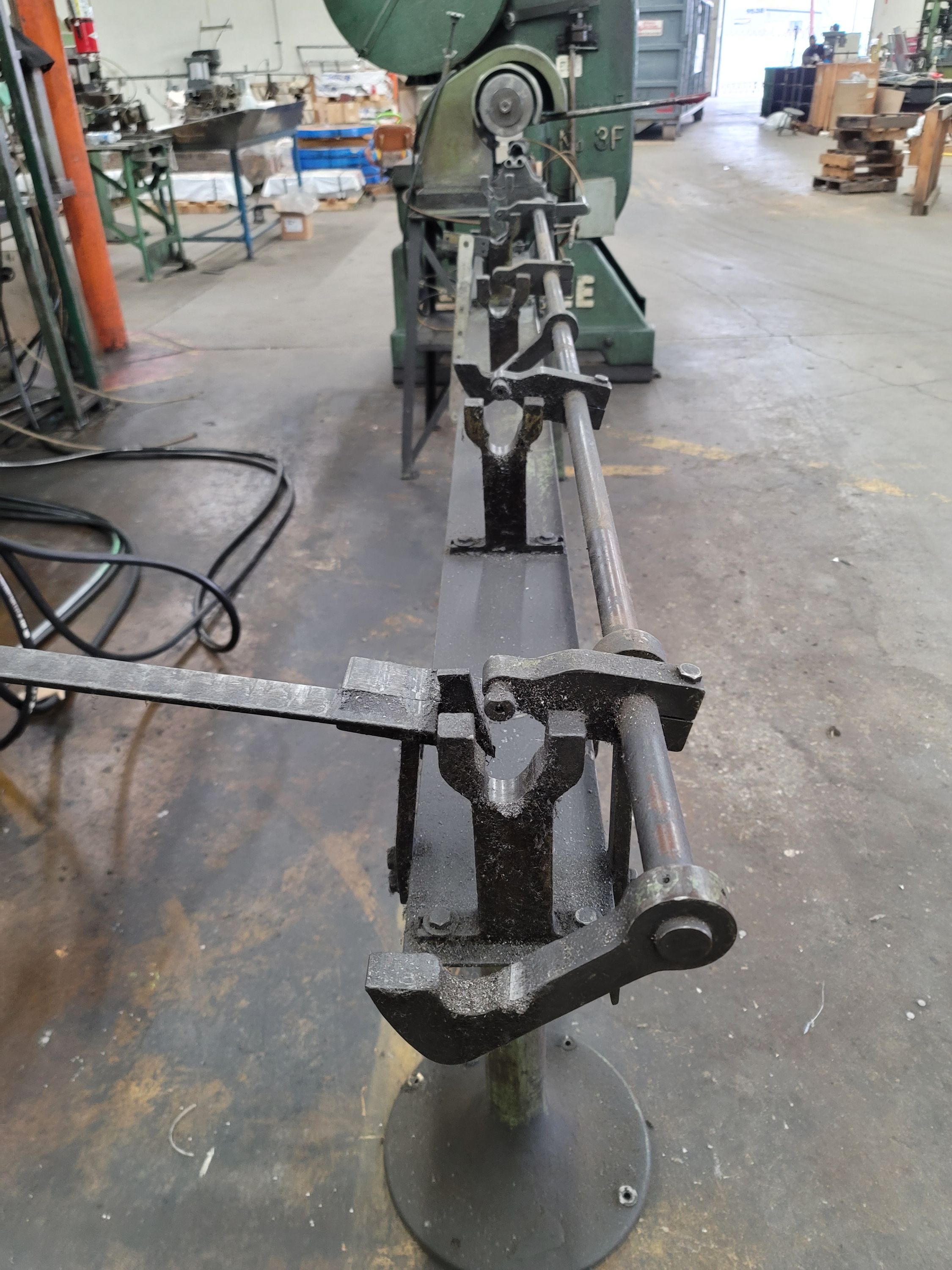 BAR SUPPORT FOR FEEDING AND CLAMPING, WAS USED WITH LOT 40-41