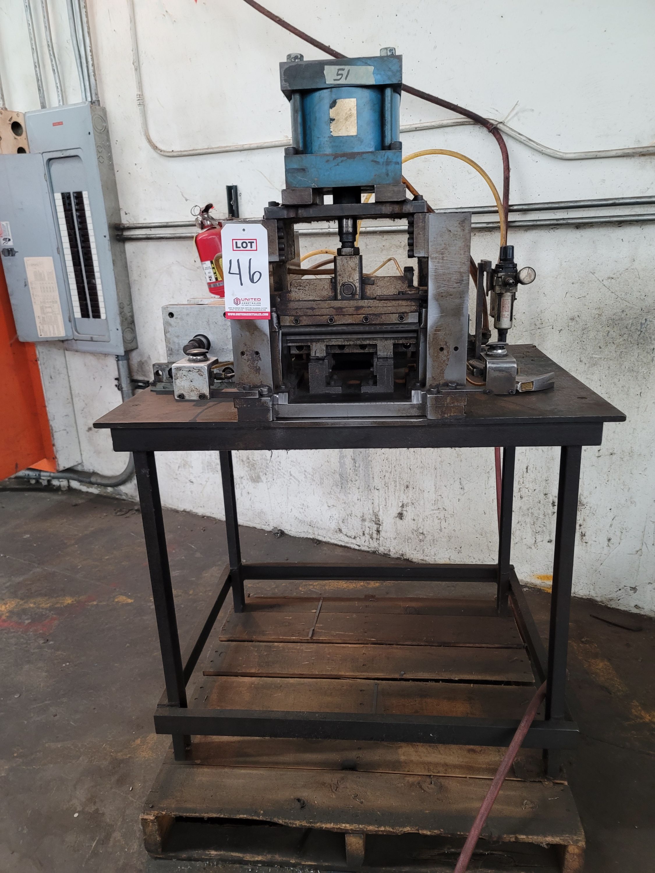 PNEUMATIC SPECIALTY PRESS, CUSTOM MADE-46