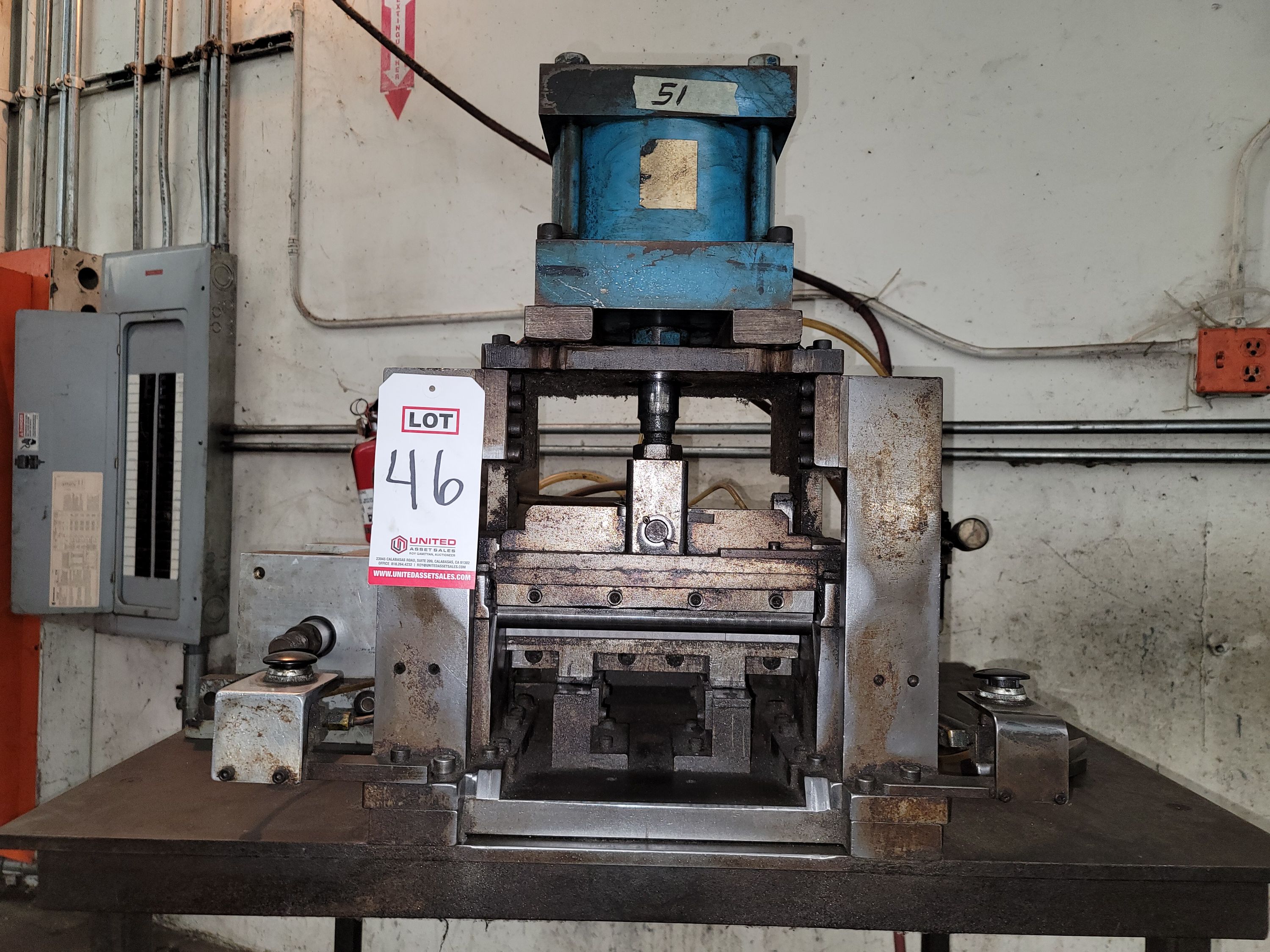 PNEUMATIC SPECIALTY PRESS, CUSTOM MADE-46