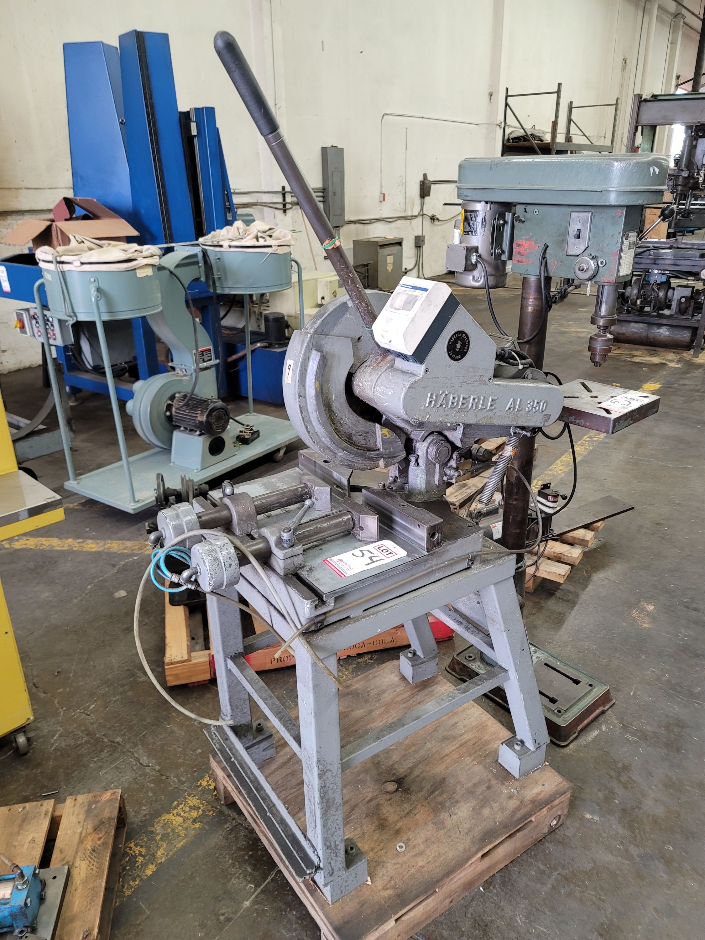 HABERLE AL350 HI SPEED COLD SAW, NON-FERROUS, S/N 131430288-54