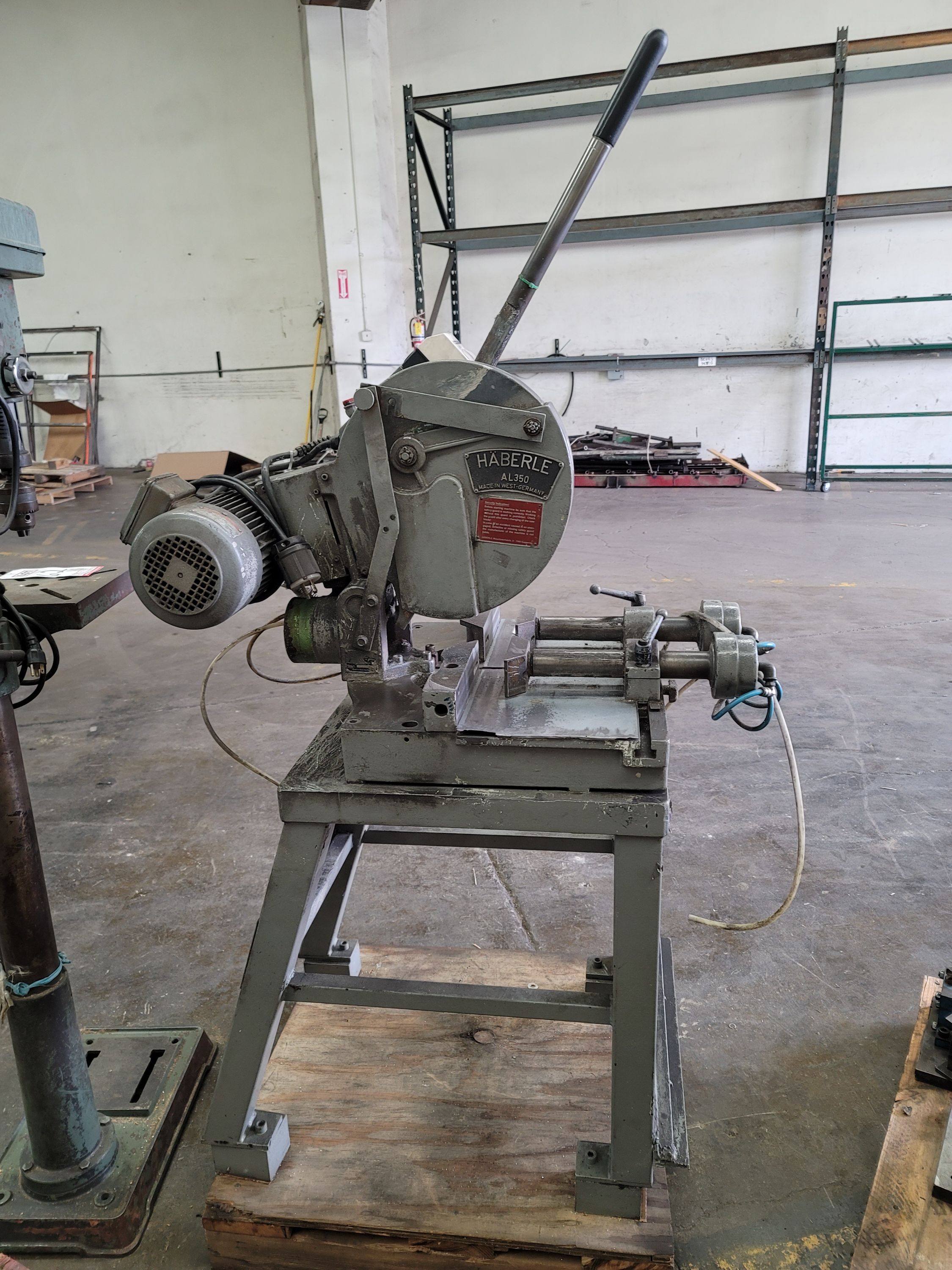 HABERLE AL350 HI SPEED COLD SAW, NON-FERROUS, S/N 131430288-54