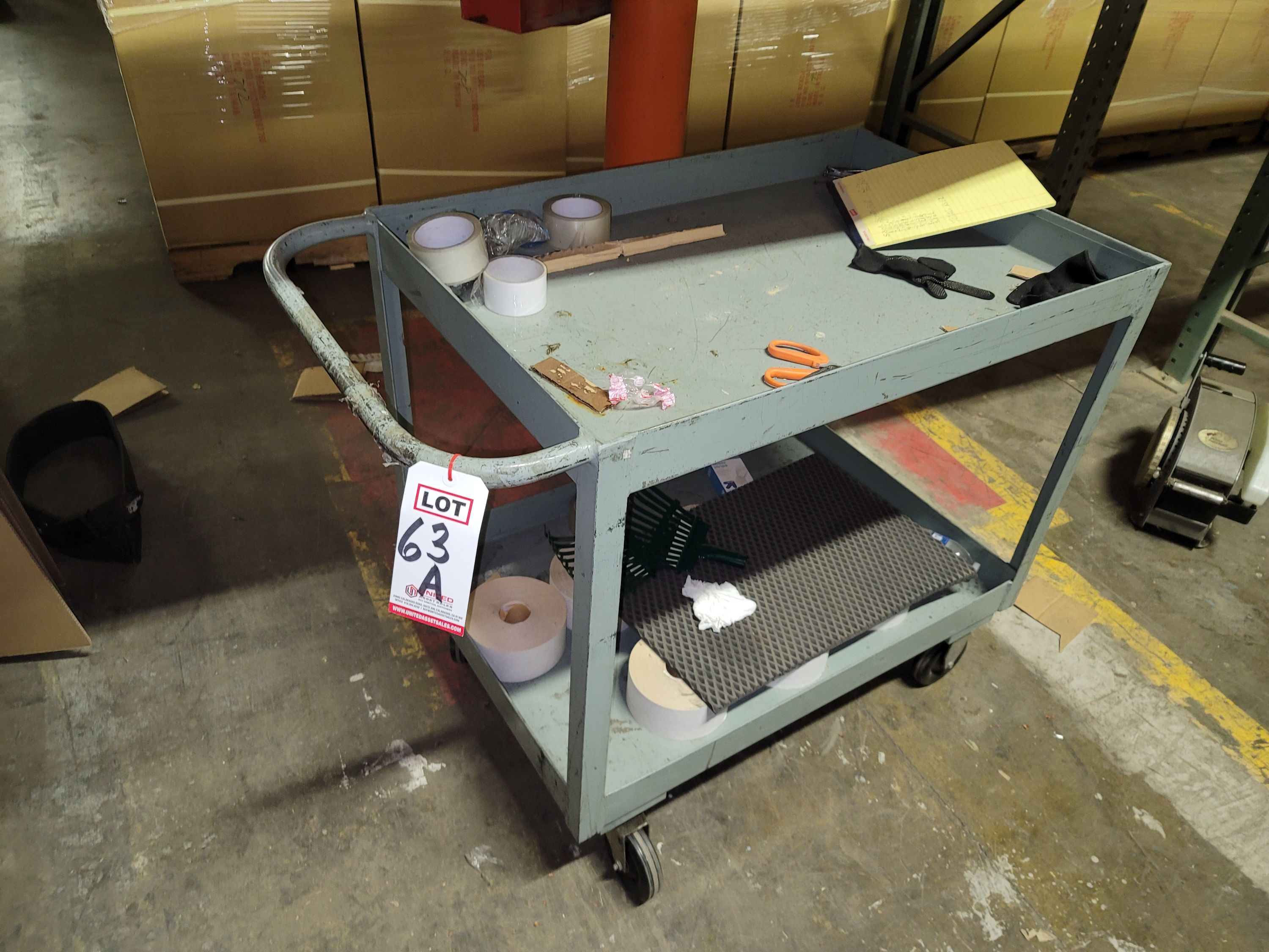 SHOP CART, STEEL, 2' X 3'-63A