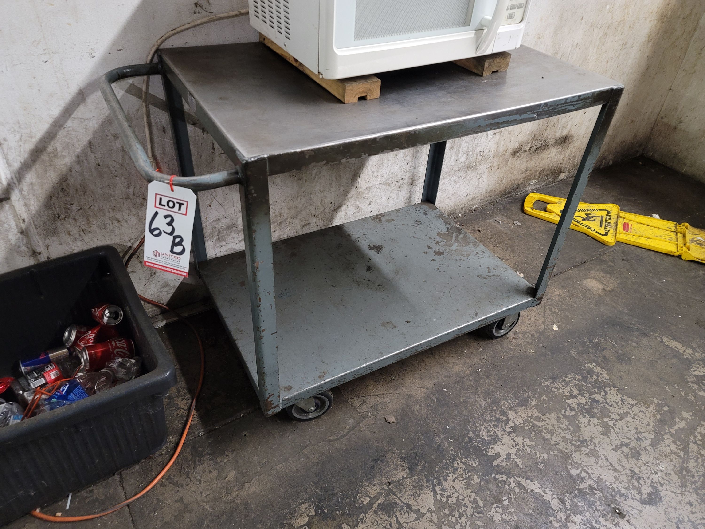 SHOP CART, STEEL, 2' X 3'-63B