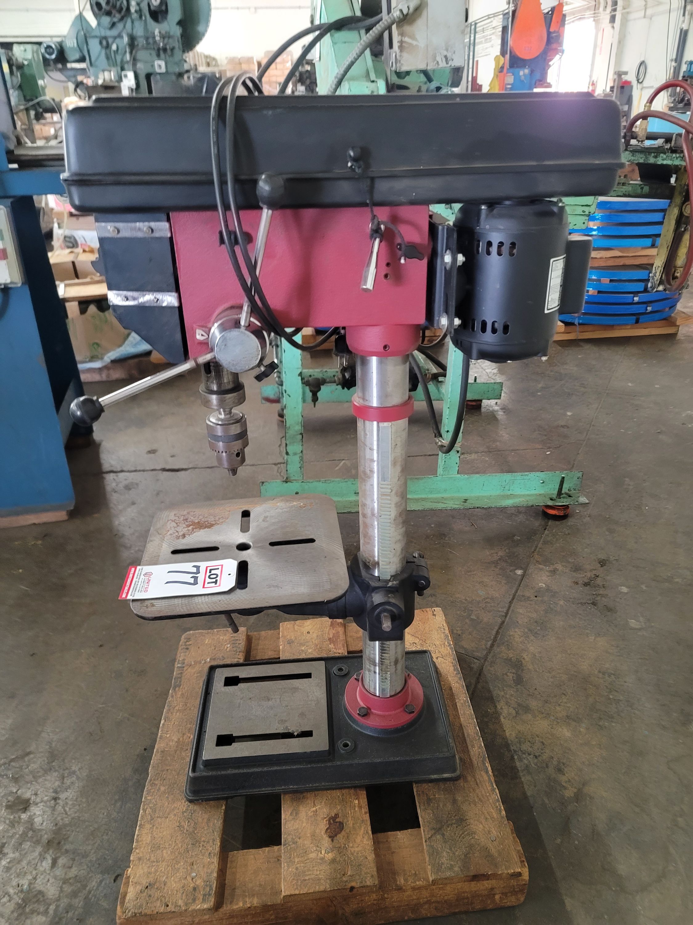 TRADESMAN 14" 16-SPEED BENCH DRILL PRESS, MODEL 8075S-77