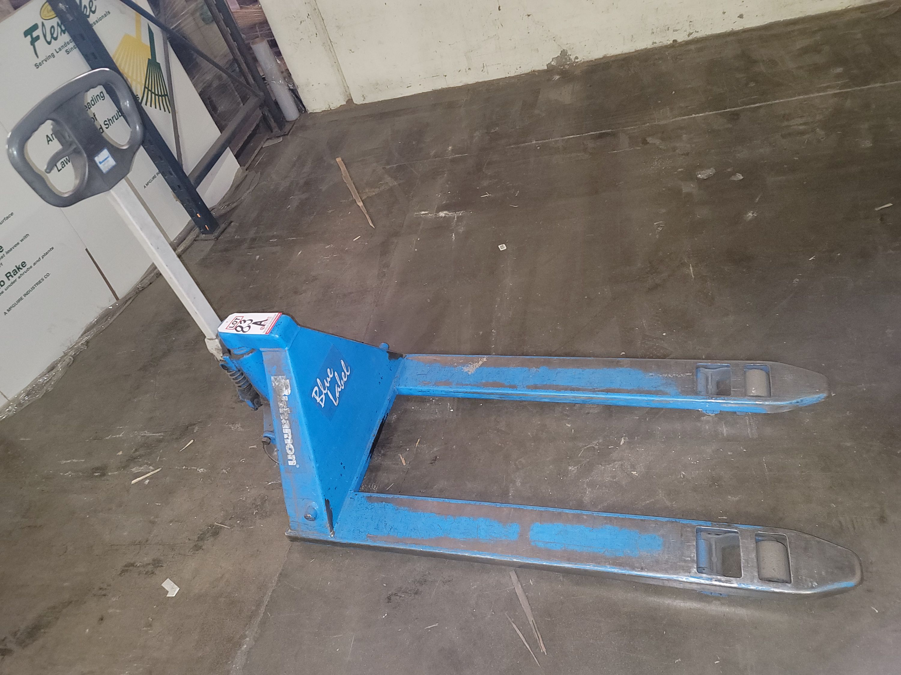 BISHAMON PALLET JACK, 5,500 LB CAPACITY-83A