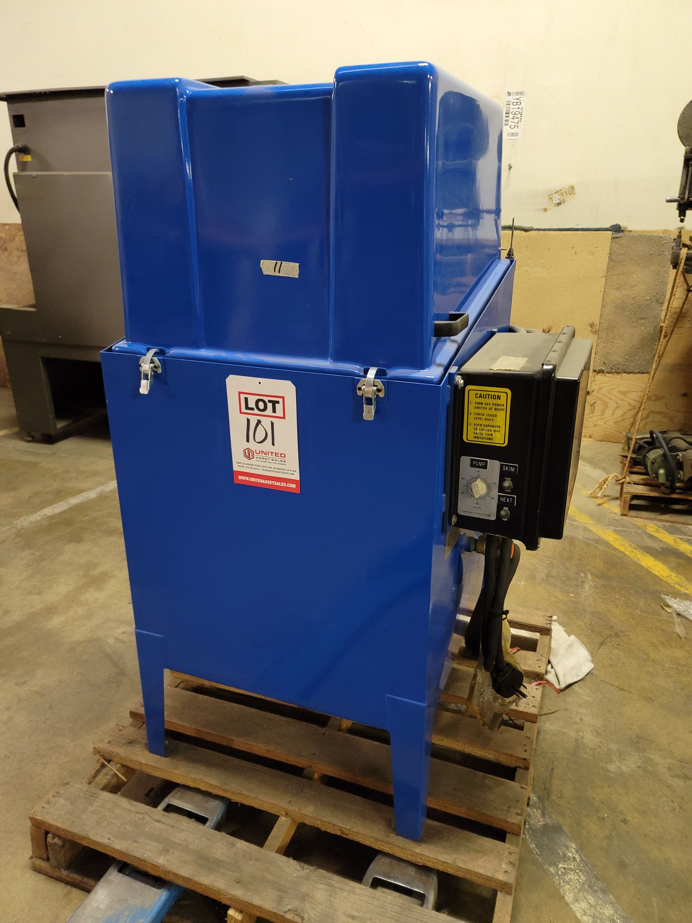 INTERCONT FRONT LOAD PARTS WASHER, BRAND NEW/UNUSED, MODEL TLW-2M, S/N S01334021-M-101