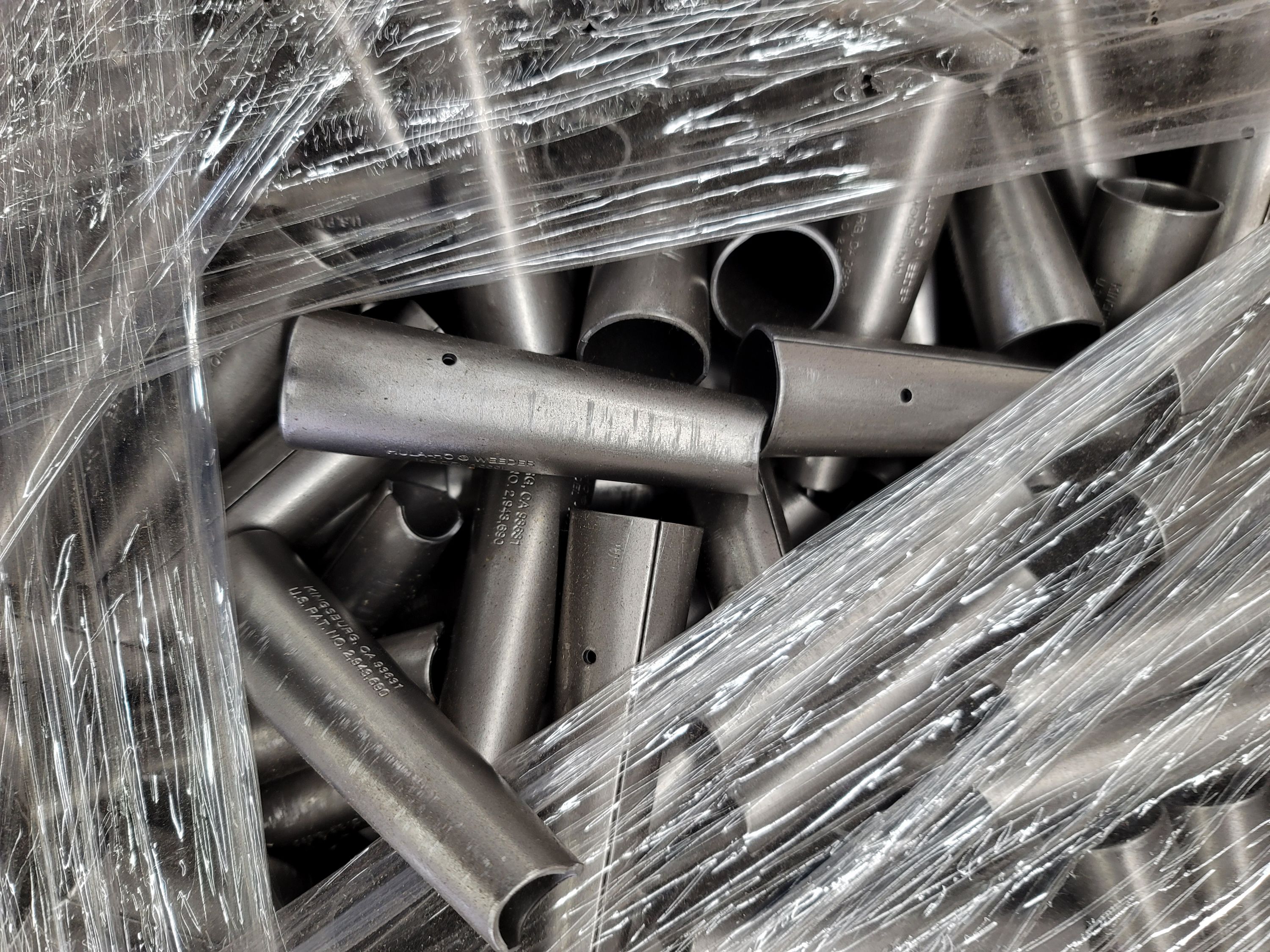 4' X 4' CRATE OF HULA-HO WEEDER PARTS-143