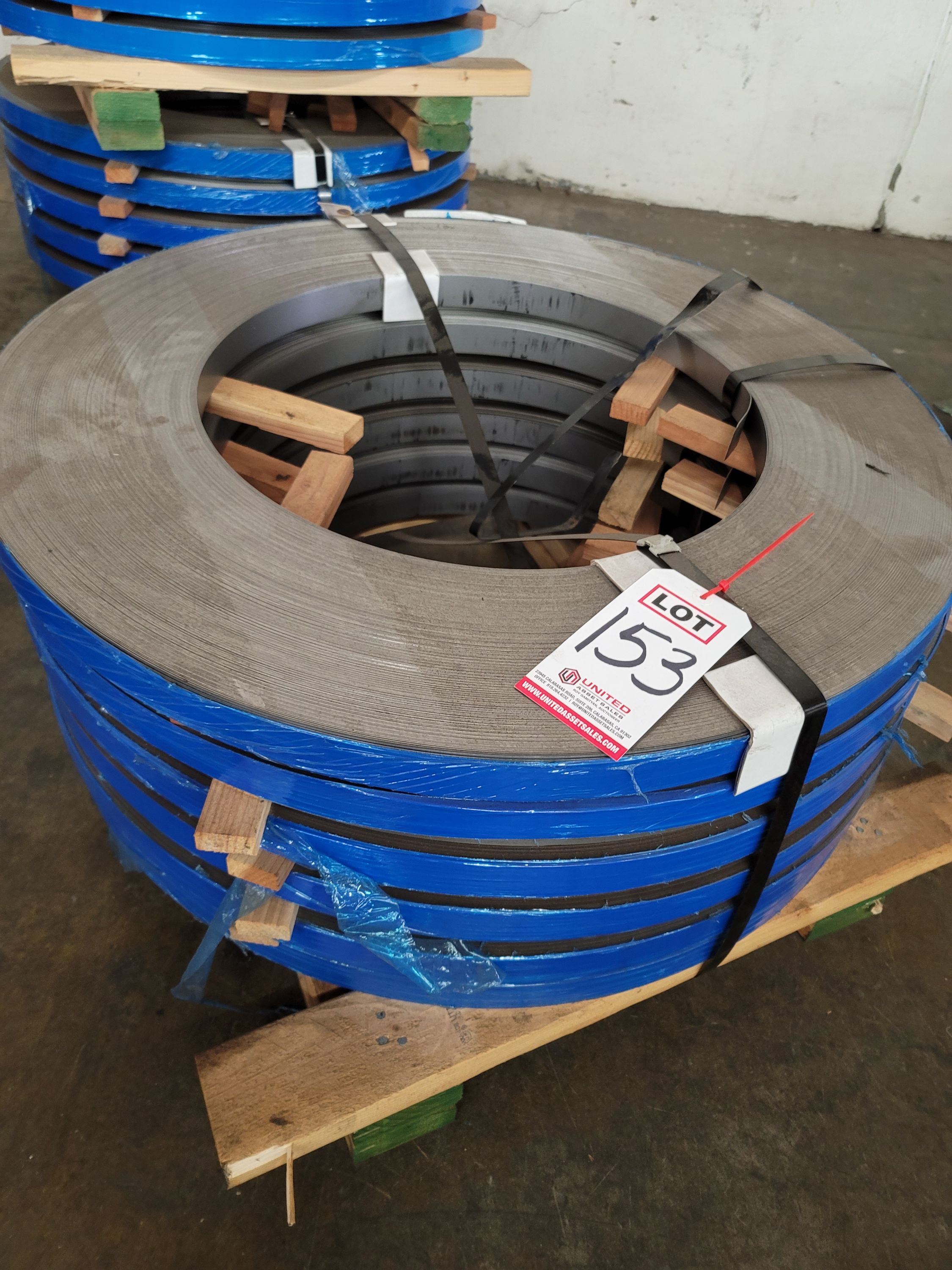 1,315 LBS OF 20GA X 1.375" COLD ROLLED DS COIL-153