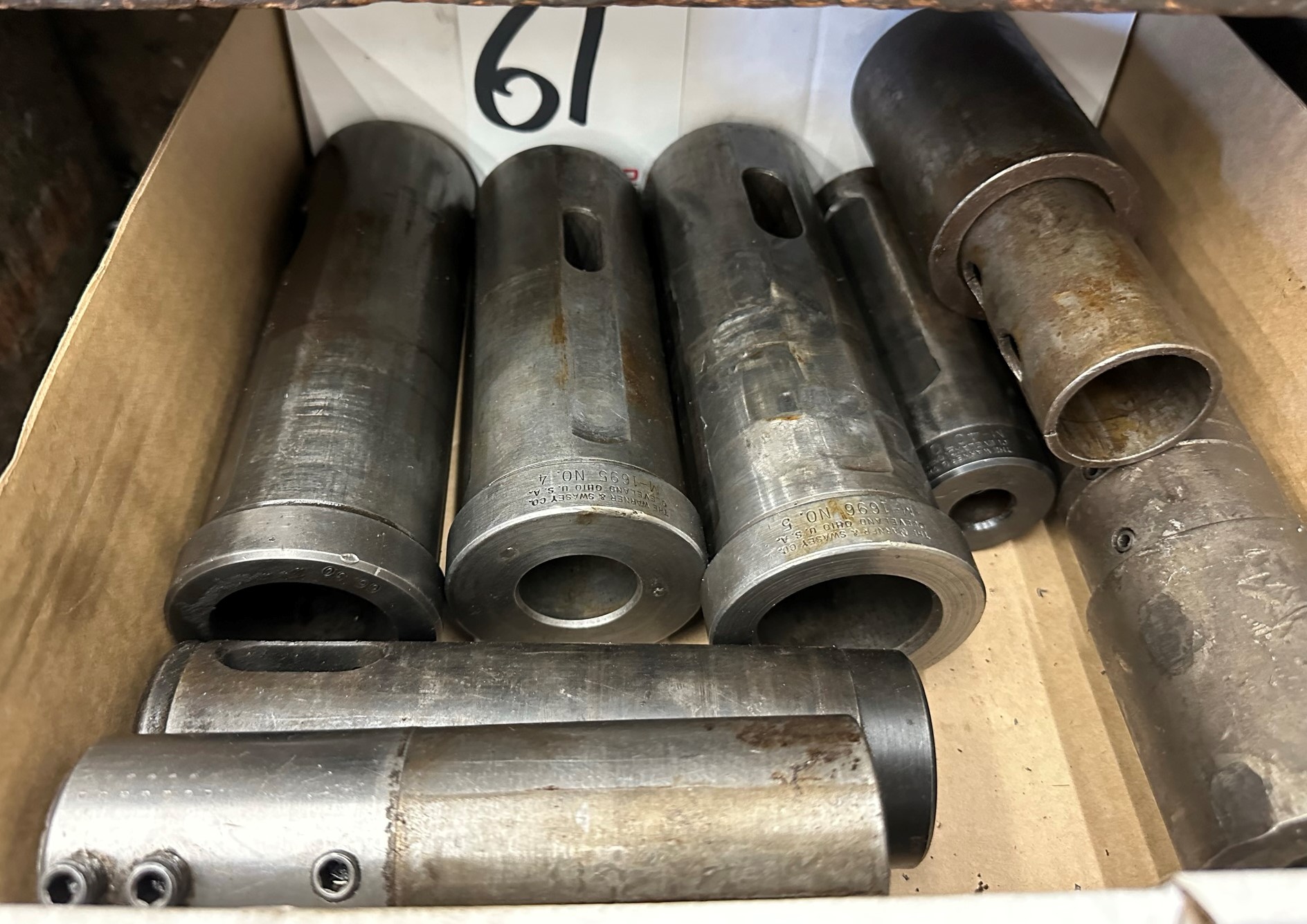 LOT - WARNER & SWASEY TOOL HOLDERS-61