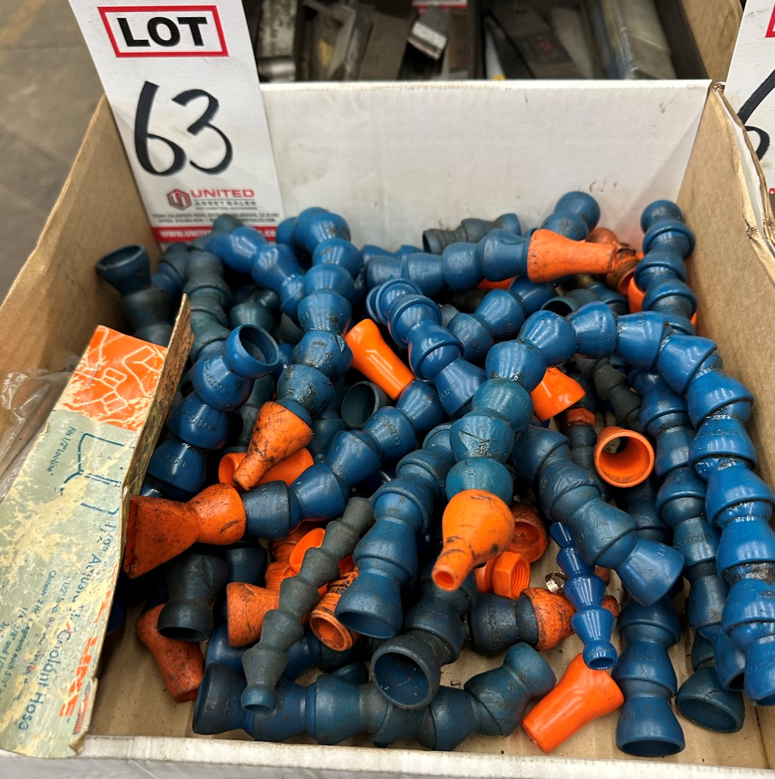 LOT - LOC-LINE 1/2" ADJUSTABLE COOLANT HOSE-63