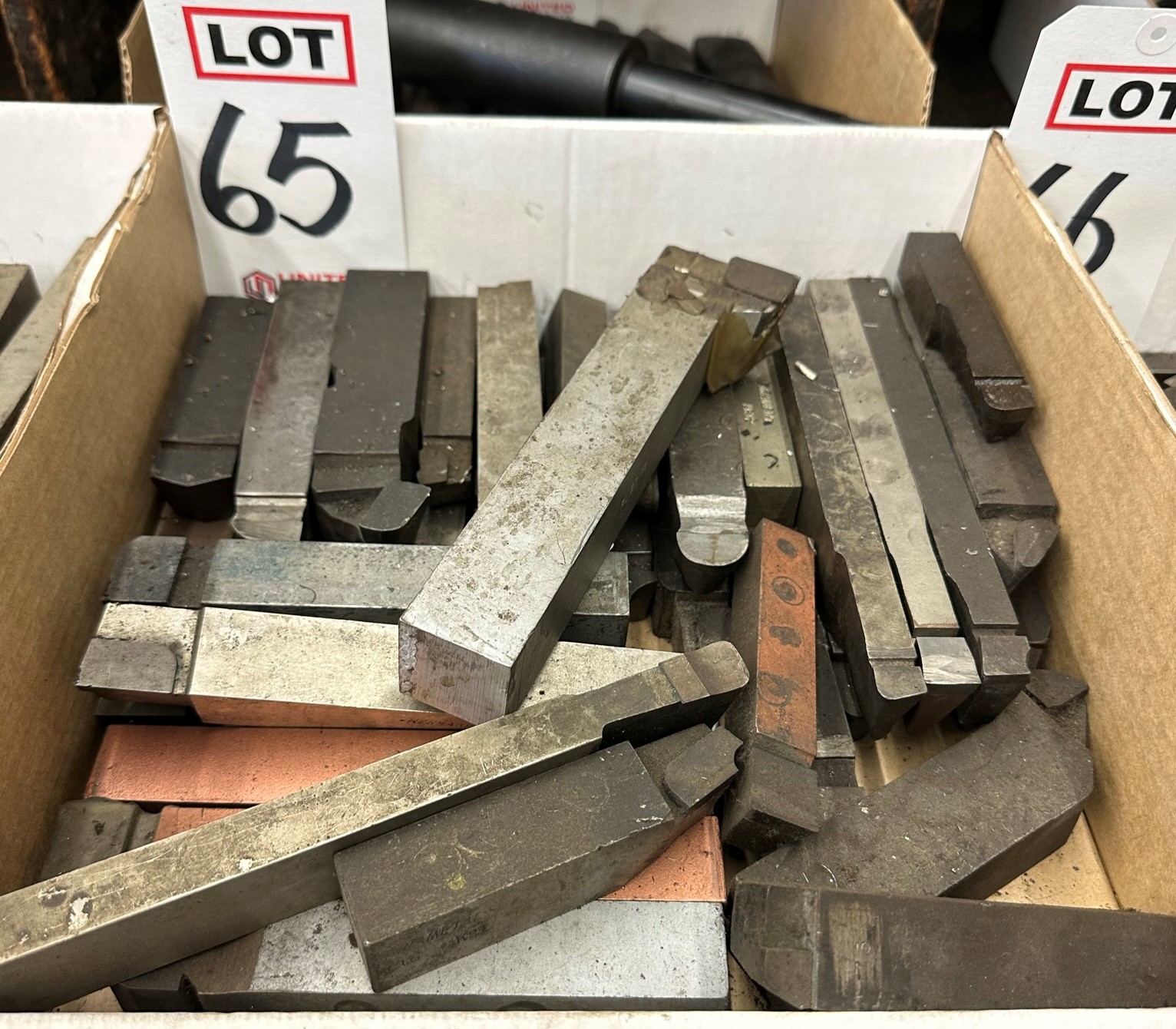 LOT - LARGE LATHE TOOLS-65