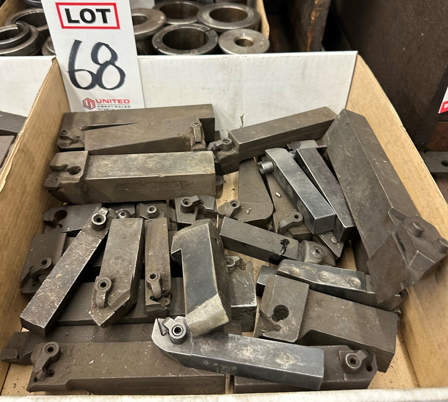 LOT - LARGE LATHE TOOLS-68