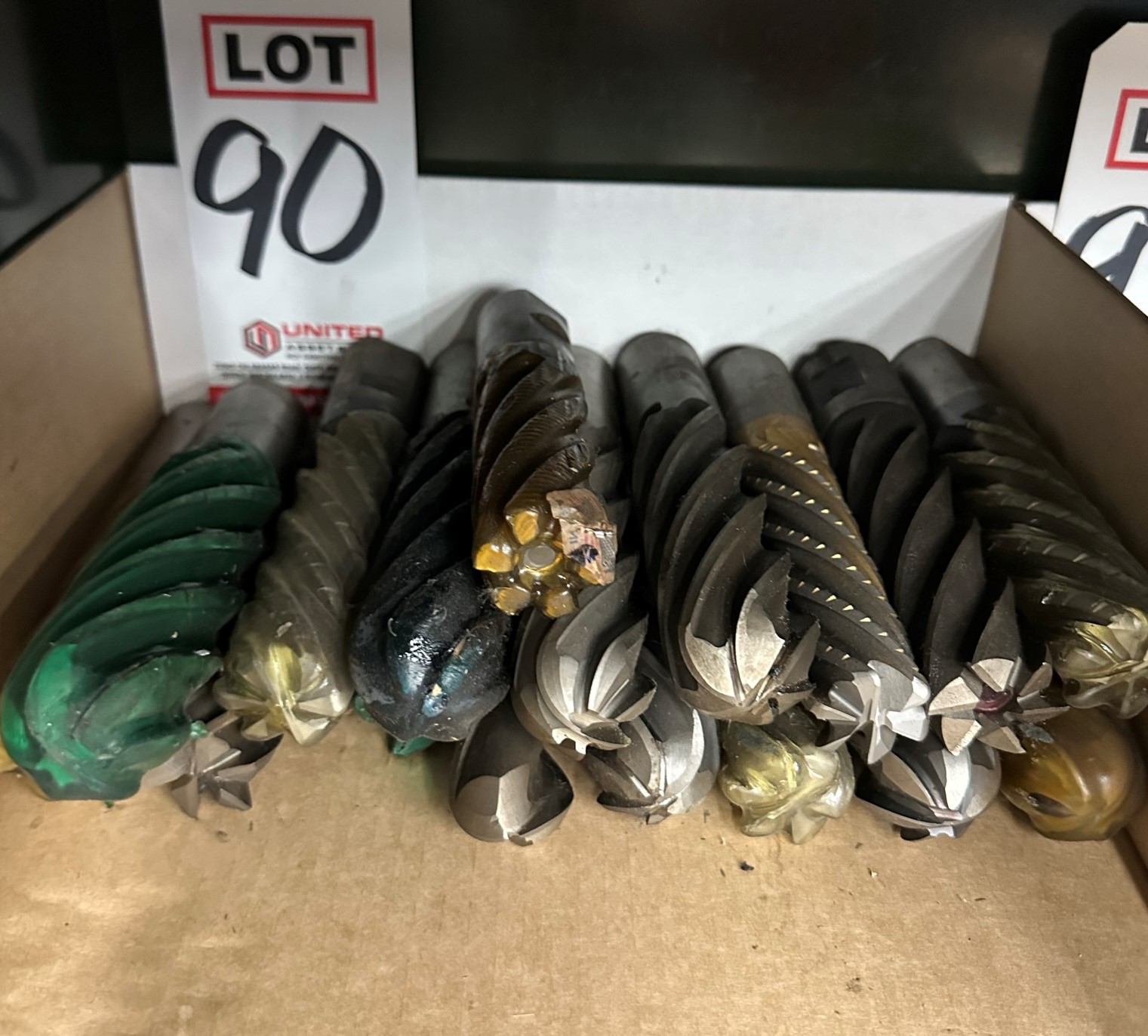 LOT - BALL & END MILLS-90