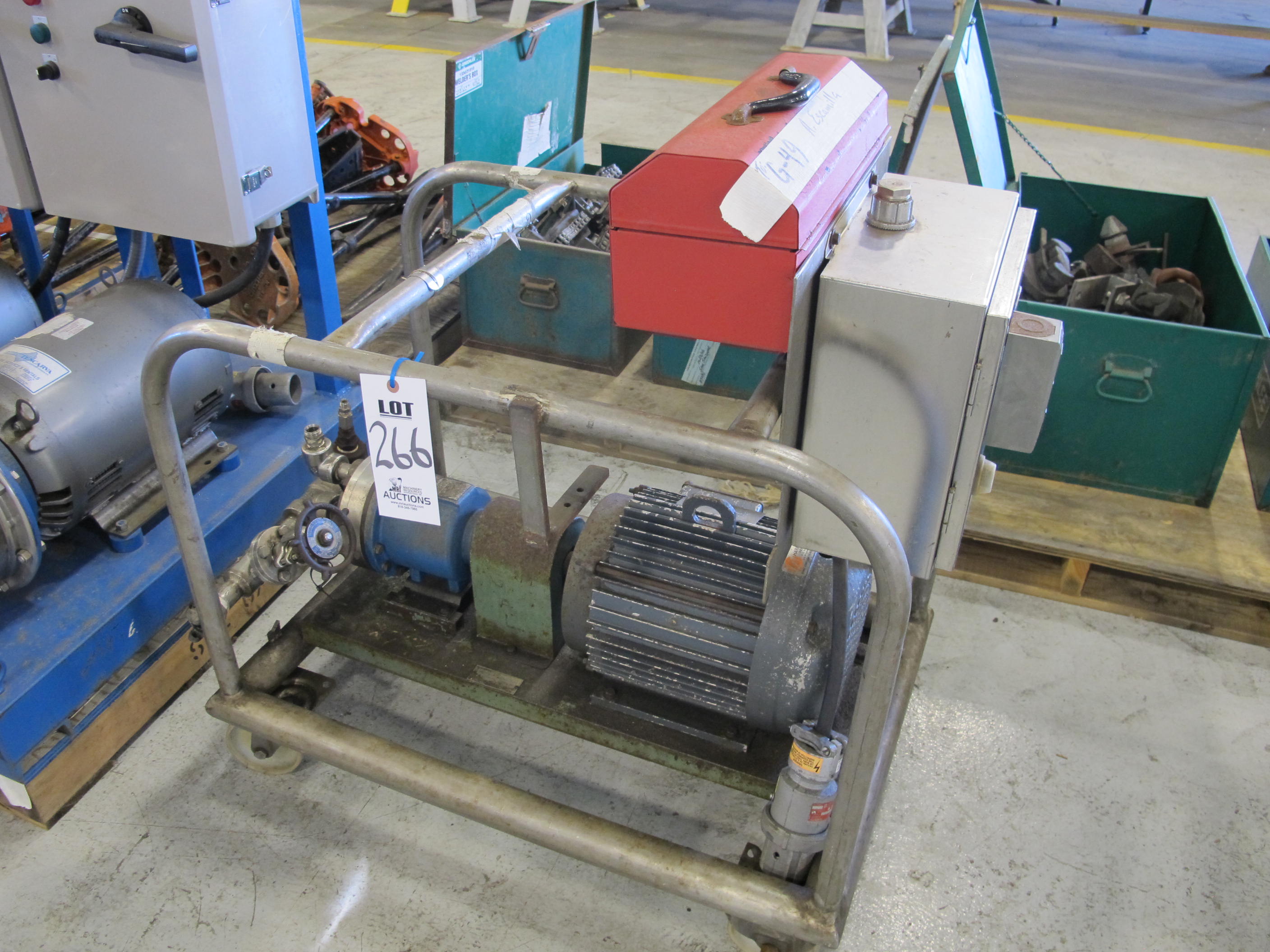 HARMAN HYDRAULIC UNIT (G-49) LOADING & HANDLING FEE $15-