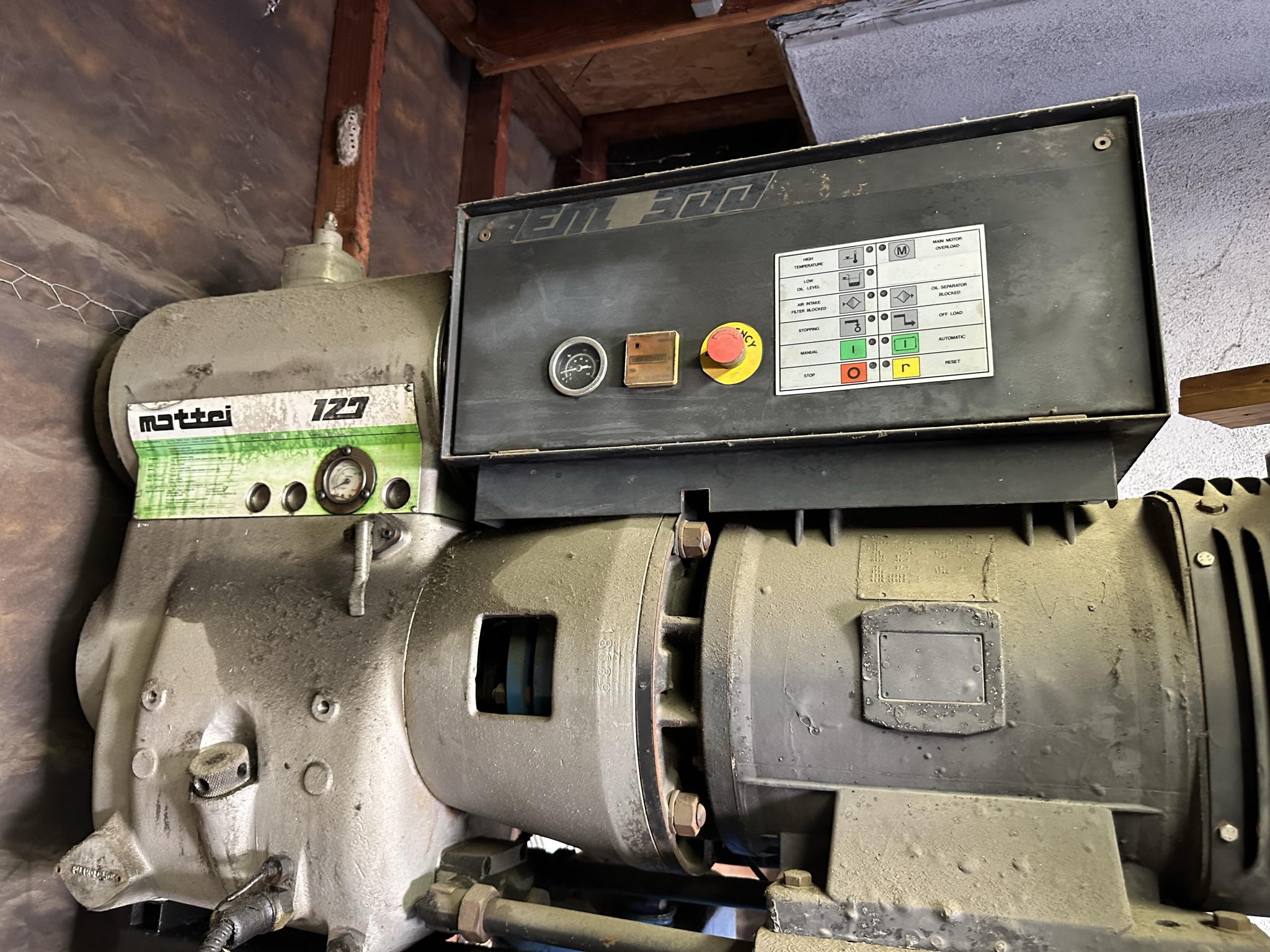 MATTEI 30 HP ROTARY SCREW TYPE AIR COMPRESSOR-368