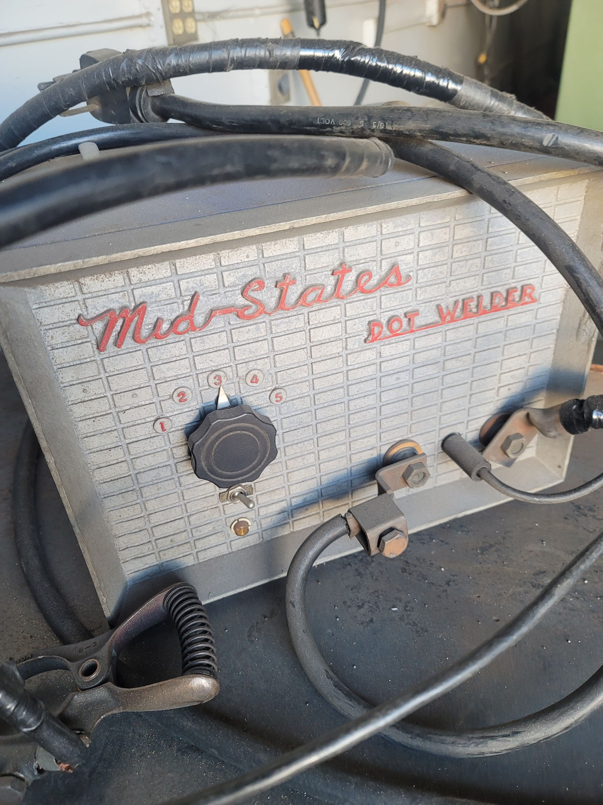 MID-STATES DOT WELDER, STOCK NO. 7888-0012, CODE 0402, S/N TG708005-375