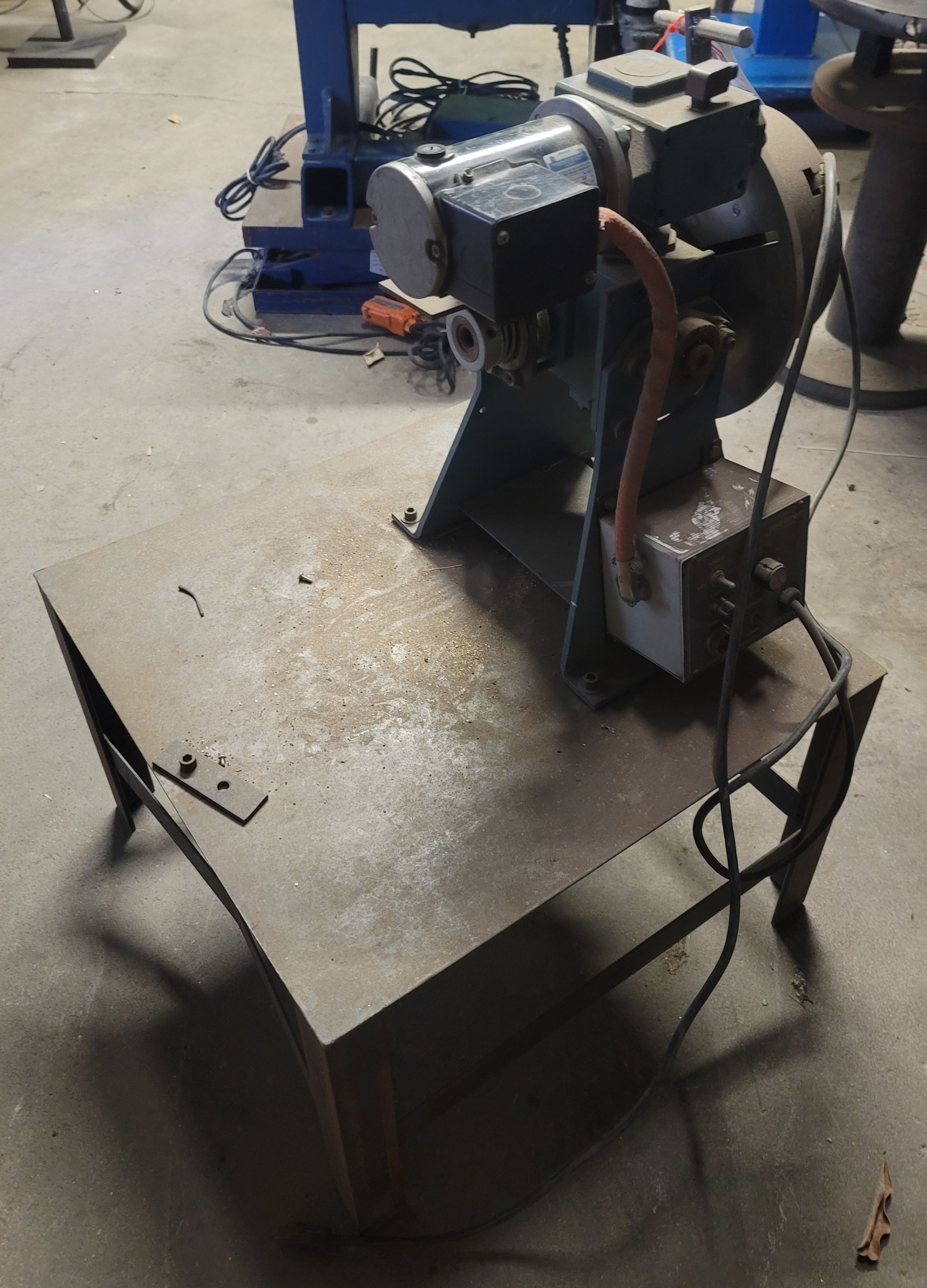 JETLINE WELDING POSITIONER, W/ 9" 3-JAW CHUCK-384