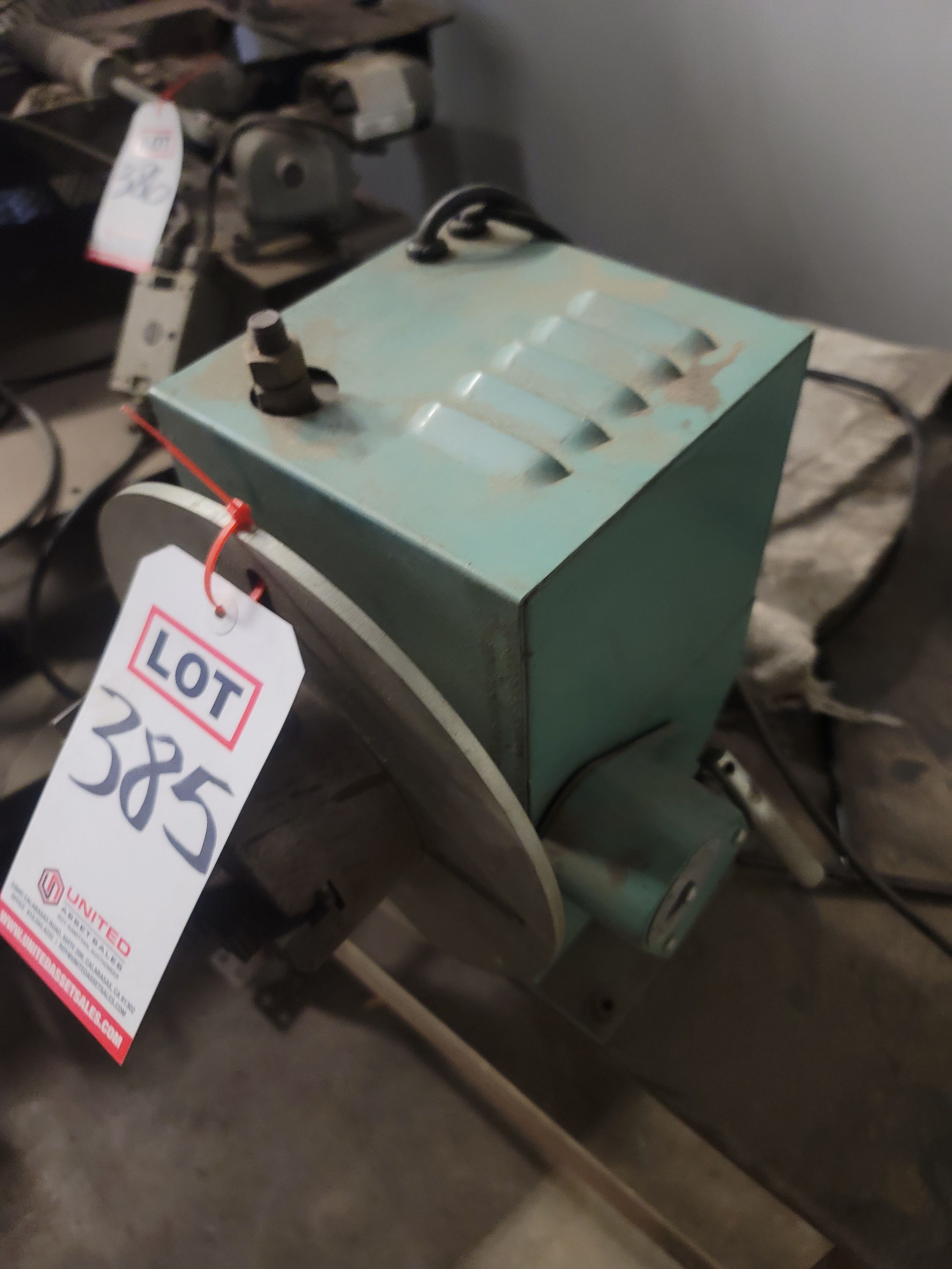 WELDING POSITIONER, W/ 5" 3-JAW CHUCK-385