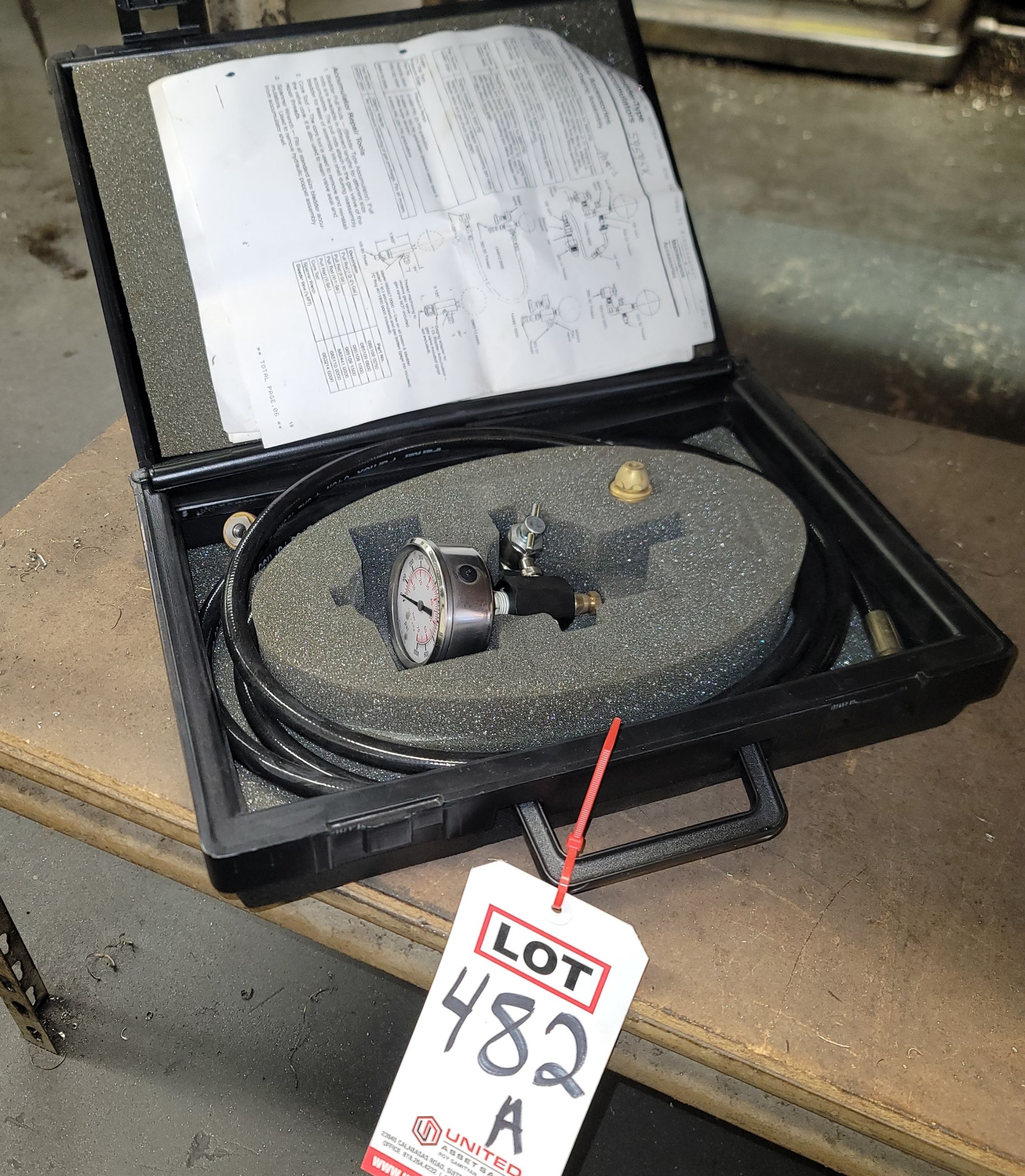 HYDRAULIC ACCUMULATOR ACCESSORIES-482A