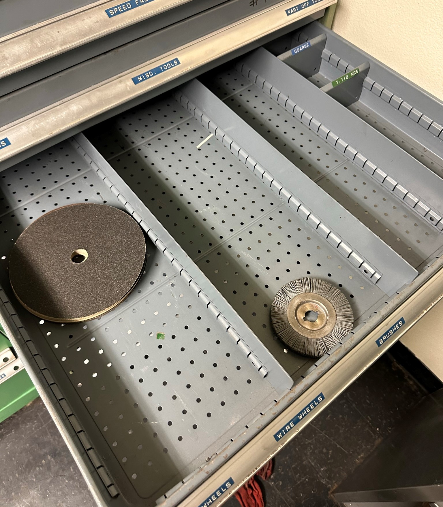 WATERLOO 13-DRAWER TOOL CABINET, W/ CONTENTS, TO INCLUDE: HARDWARE, MISC. TOOL & MAINTENANCE ITEMS-494