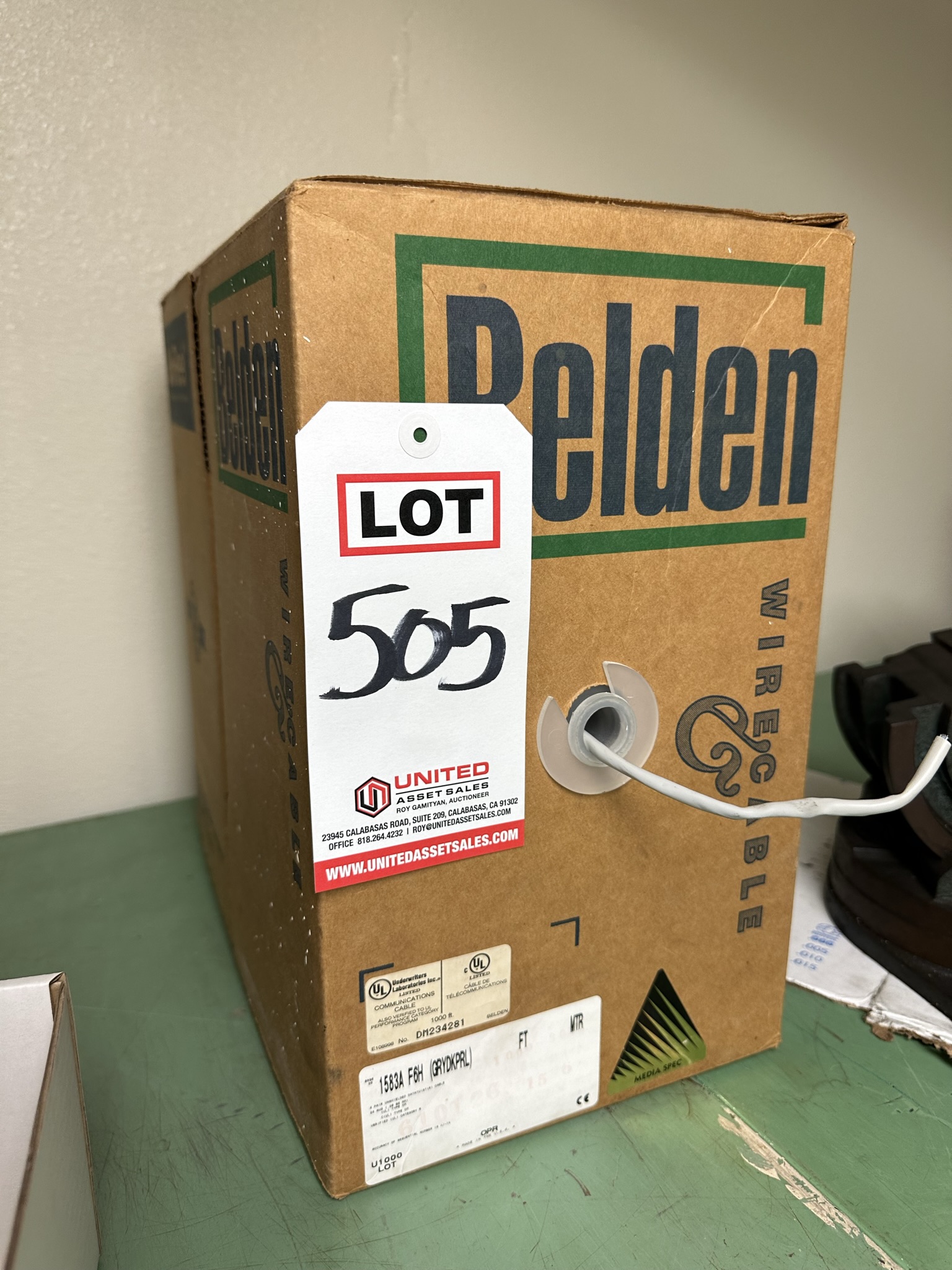 BELDEN COMMUNICATION WIRE-505