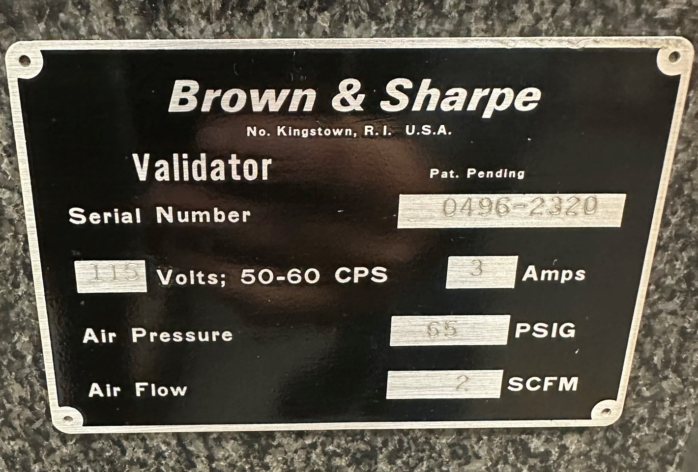 BROWN & SHARPE XCEL 7.10.7 COORDINATE MEASURING MACHINE, VALIDATOR RENISHAW PH10MQ PROBE, 36" X 55" GRANITE TABLE, RENISHAW MCU LITE-2 JOYSTICK, S/N 0496-2320, UPDATED SOFTWARE PROGRAM AUGUST 2021-509