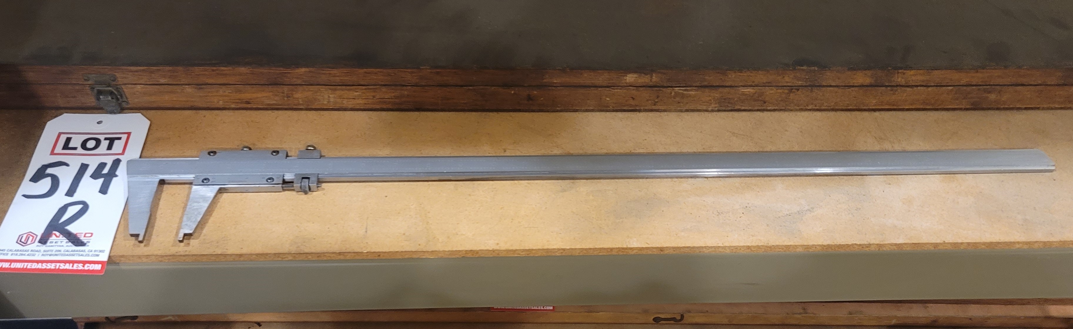 BROWN & SHARPE 26" VERNIER CALIPER, NO CASE-514R