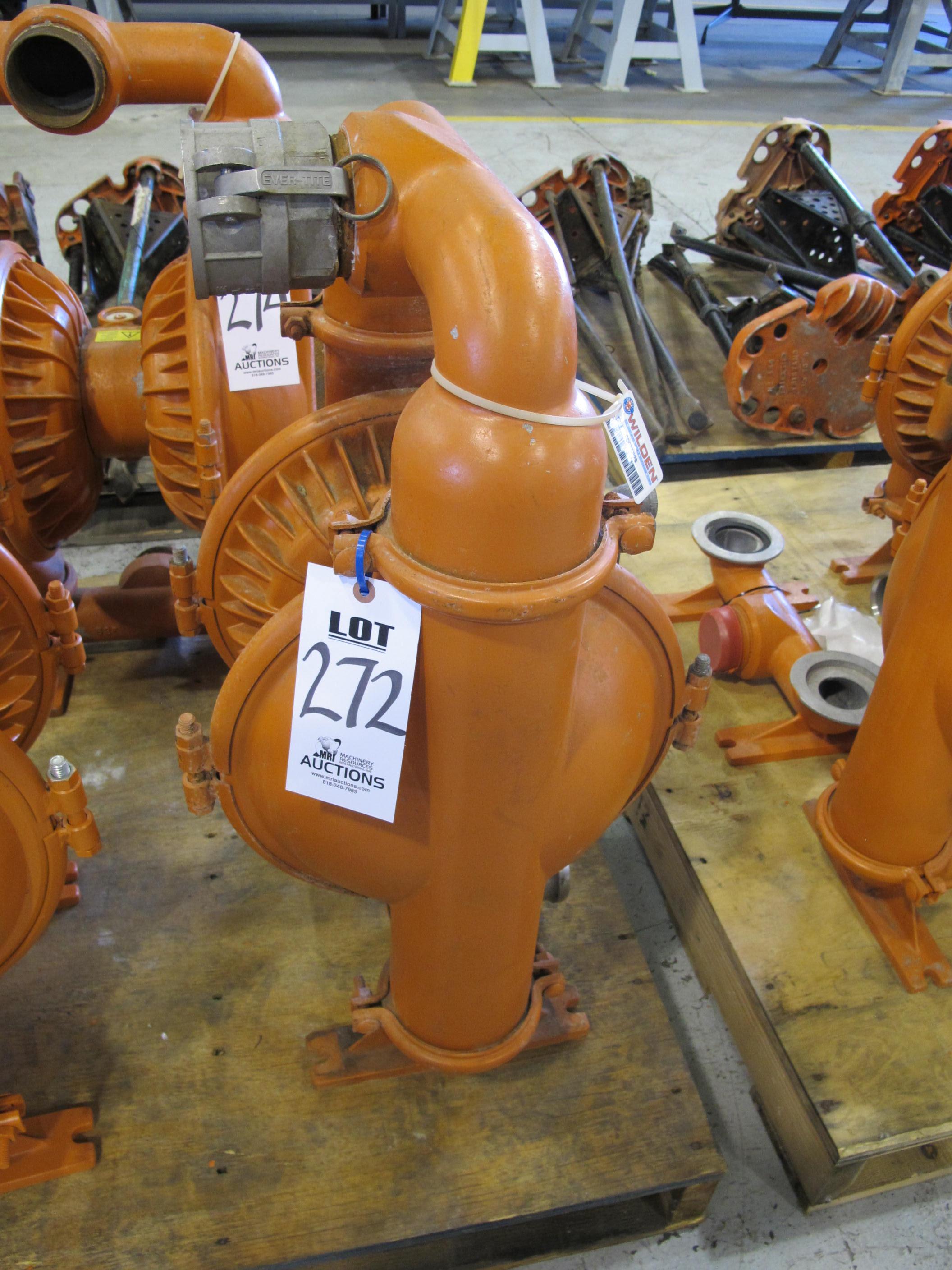 WILDEN 3" DIAPHRAGM PUMP, S/N 00675829 (G-49) LOADING & HANDLING FEE $15-