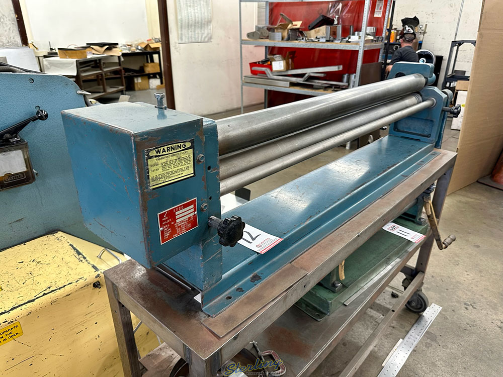 ENCO 50inch X 16 GAUGE MANUAL SLIP ROLL S N 961116 W  CART-12