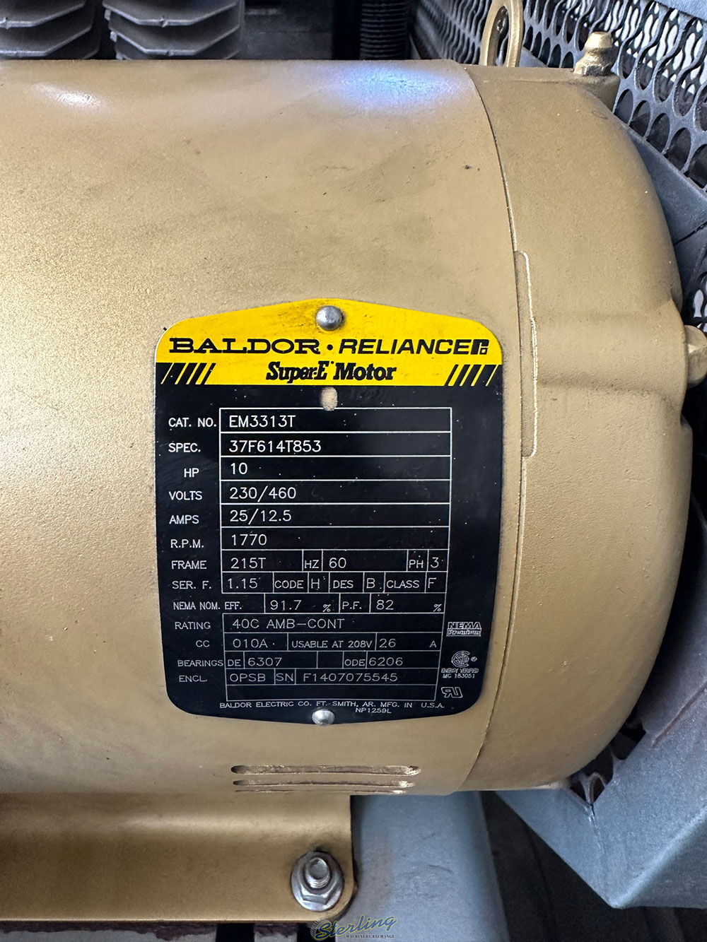 CIASONS 10 HP HORIZONTAL AIR COMPRESSOR 120 GALLON TANK MODEL TS B1012HDA-14