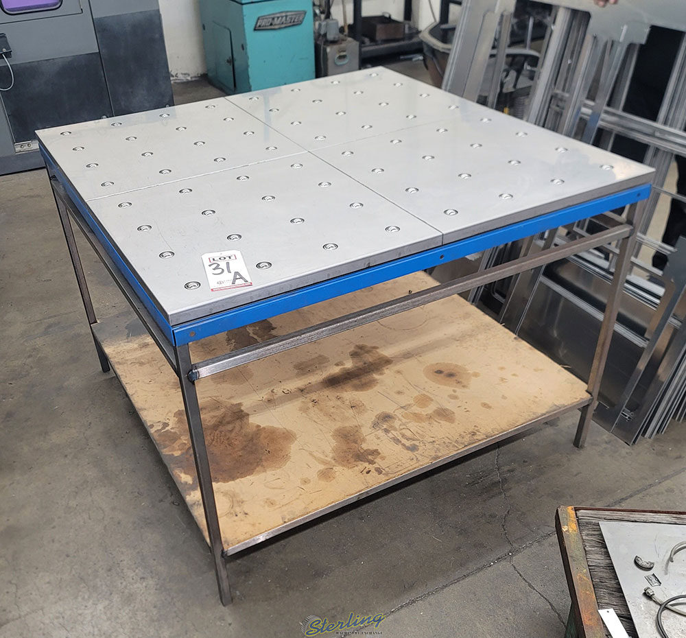 MATERIAL TRANSFER TABLE 4 ft X 4 ft X 35 5 8inch HT-31A