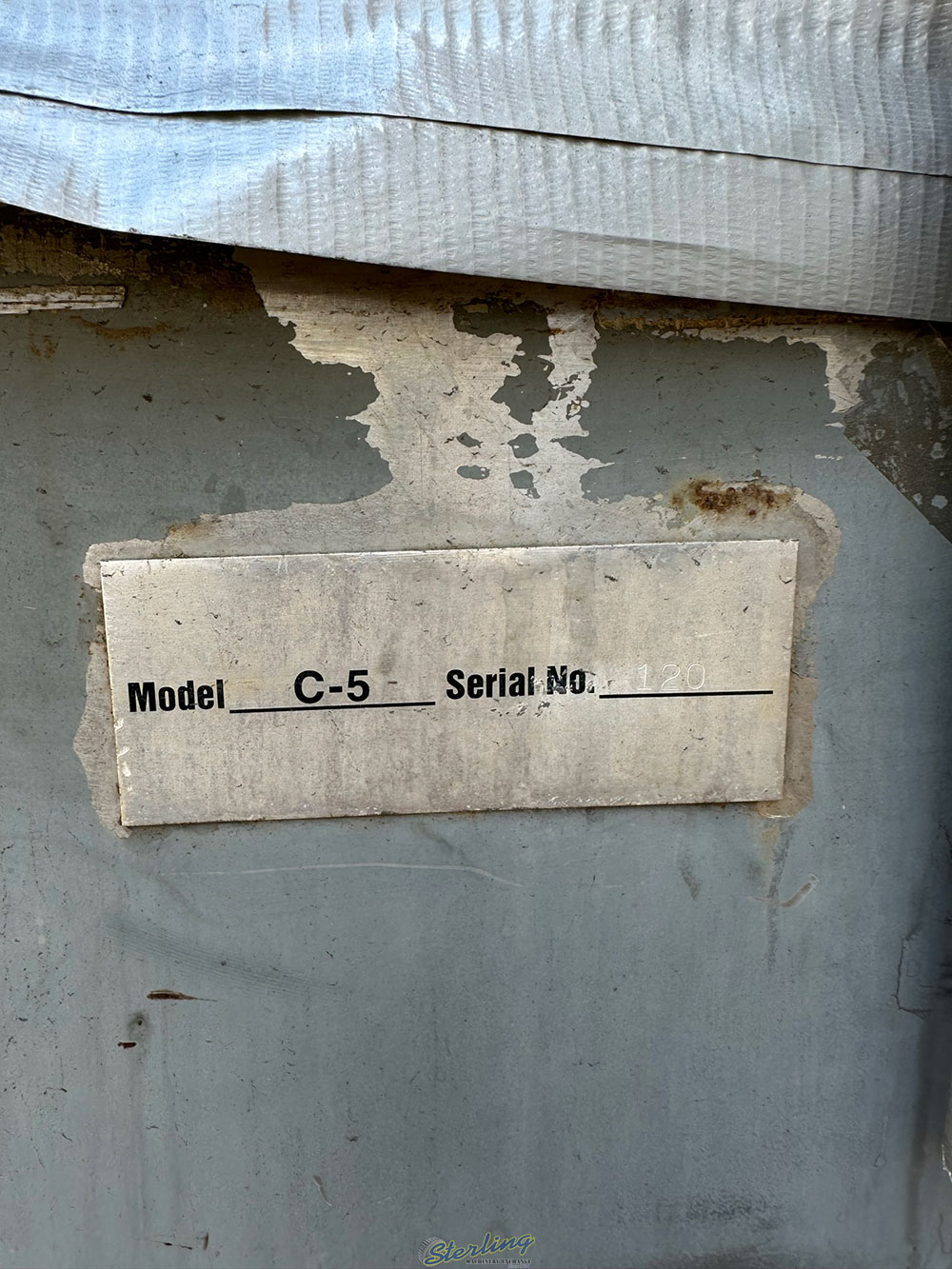 CAT C 5 WET DUST COLLECTOR S N 120-48