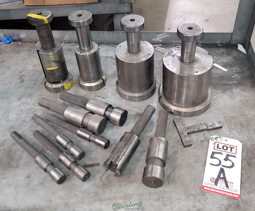LOT   AMADA TURRET PRESS ALIGNMENT TOOLS-55A