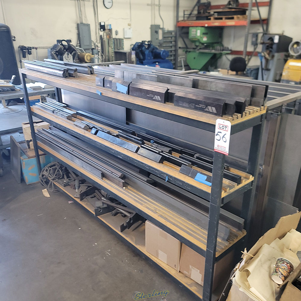 LOT   WILSON TOOL BRAKE DIES UP TO 8 ft W  RACK-56