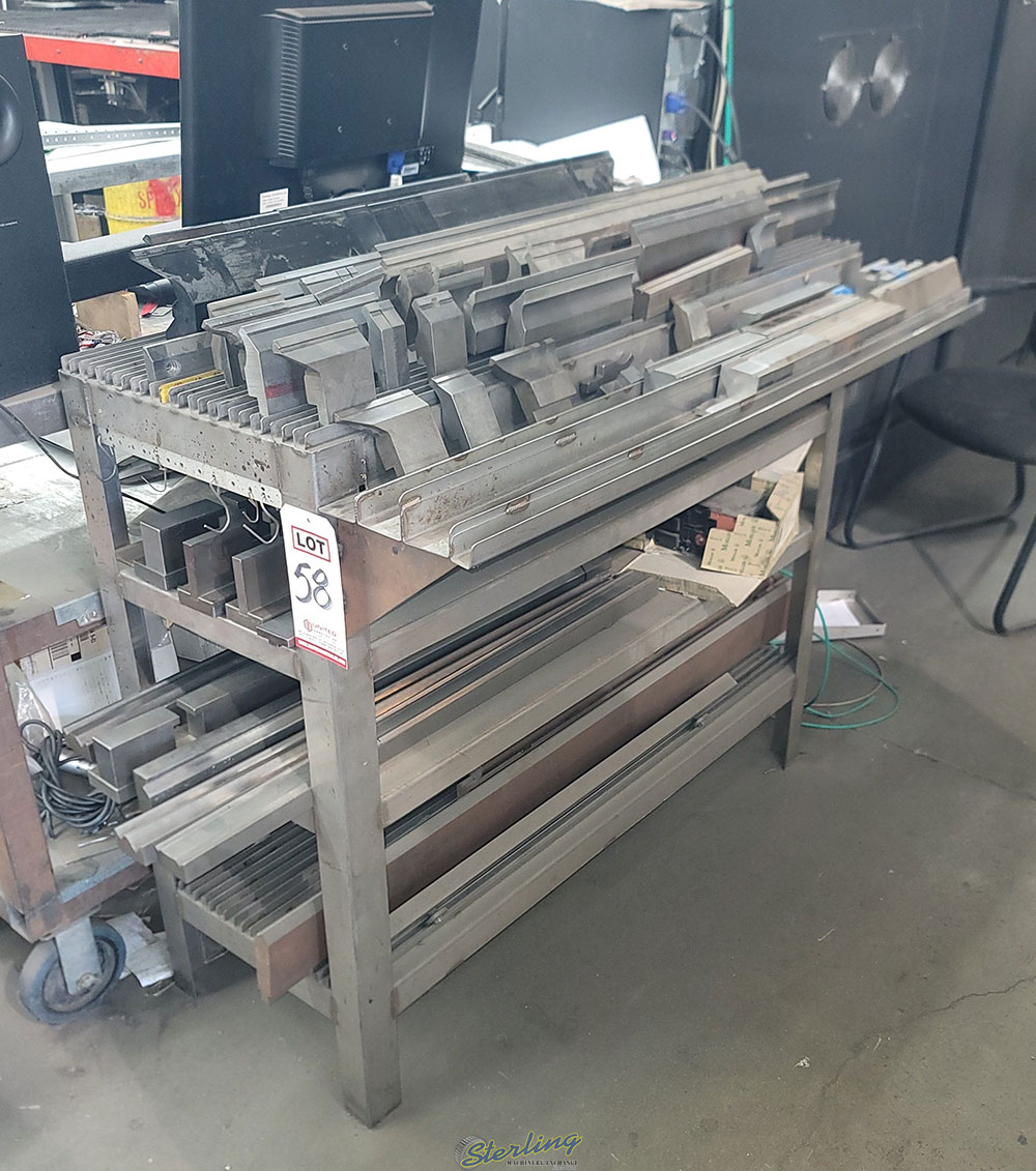 LOT   BRAKE DIES UP TO 51inch W  RACK-58