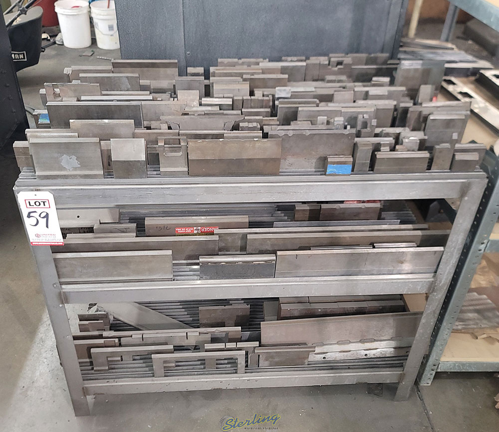 LOT   BRAKE DIES UP TO 39inch W  RACK-59