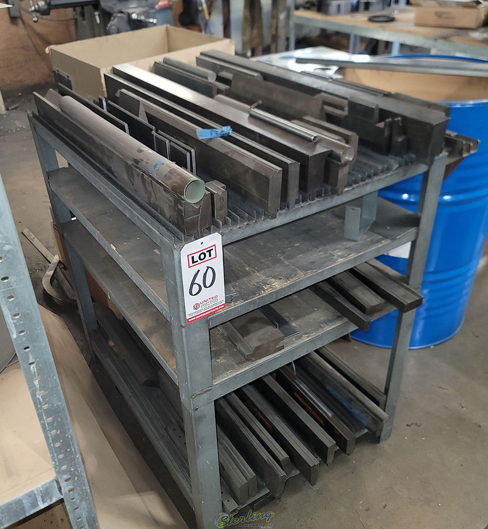 LOT   BRAKE DIES UP TO 37inch W  RACK-60