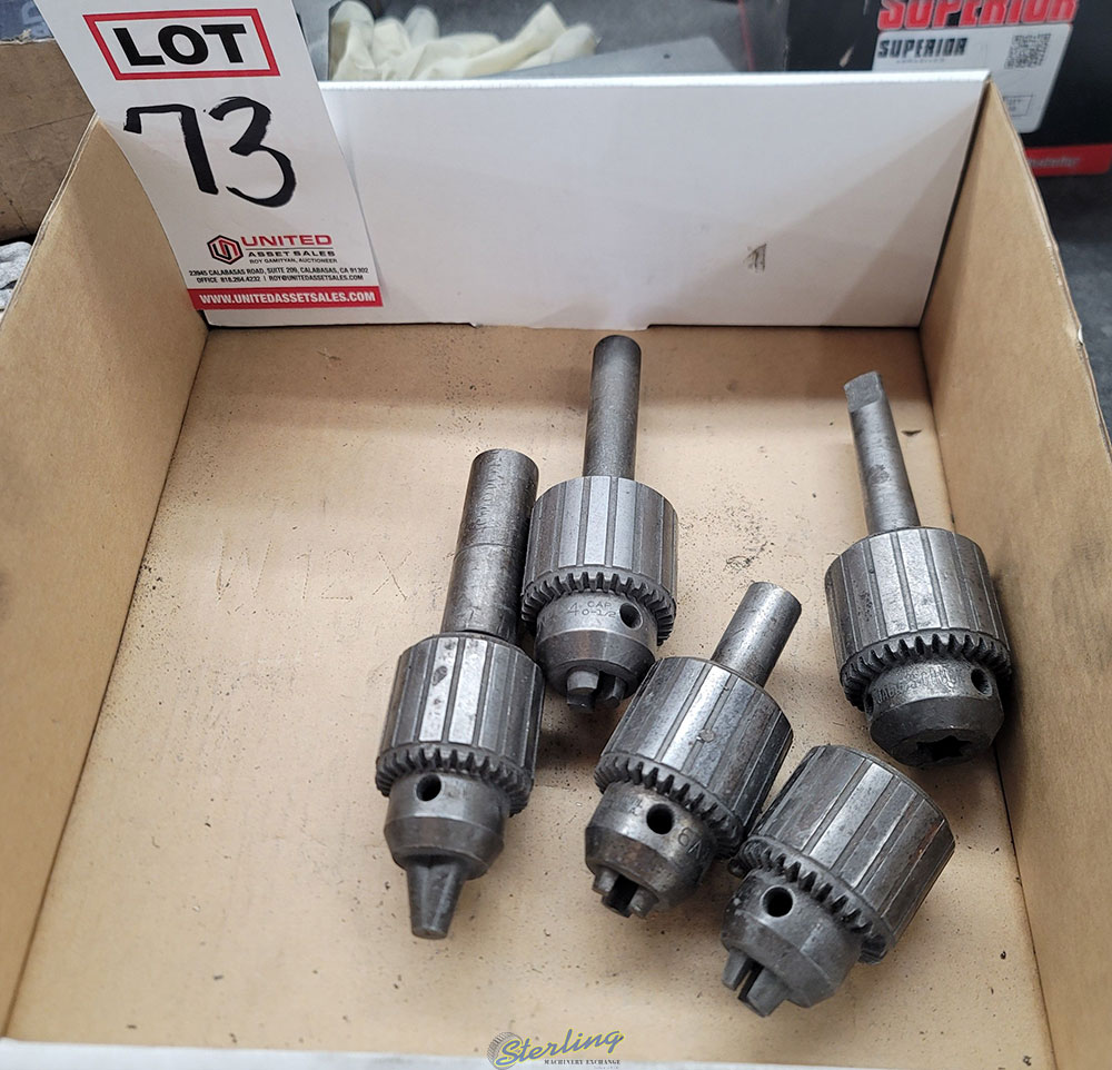 LOT   DRILL PRESS CHUCKS-73