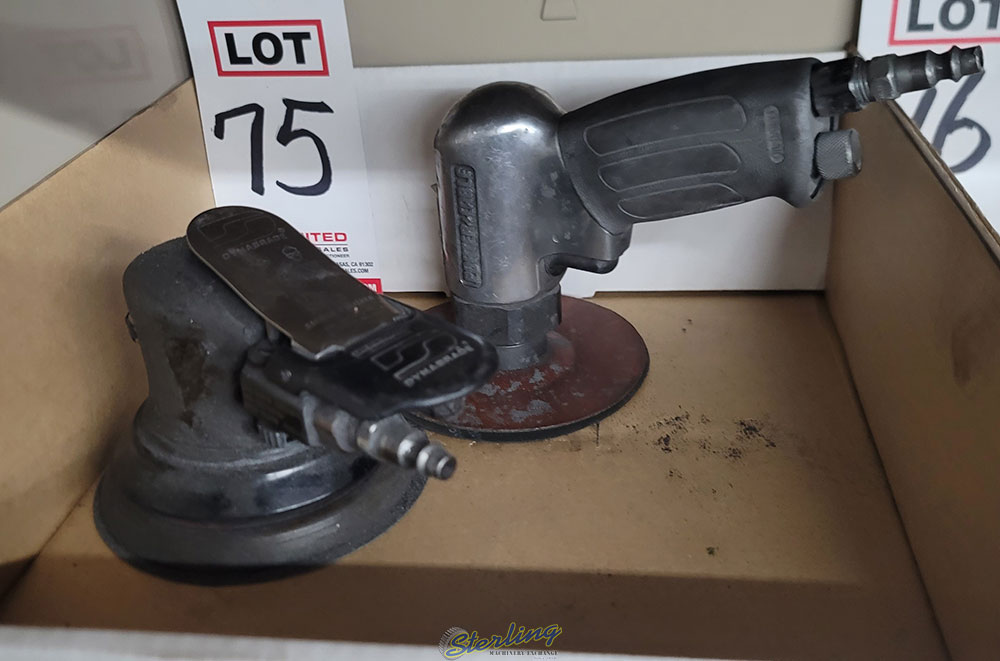 LOT   (2) PNEUMATIC PALM SANDERS-75
