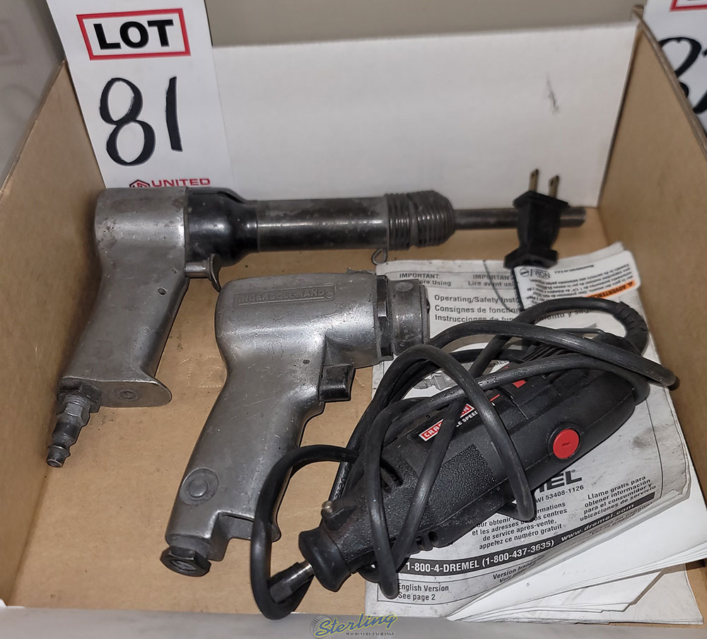 LOT   (2) PNEUMATIC TOOLS DREMEL-81