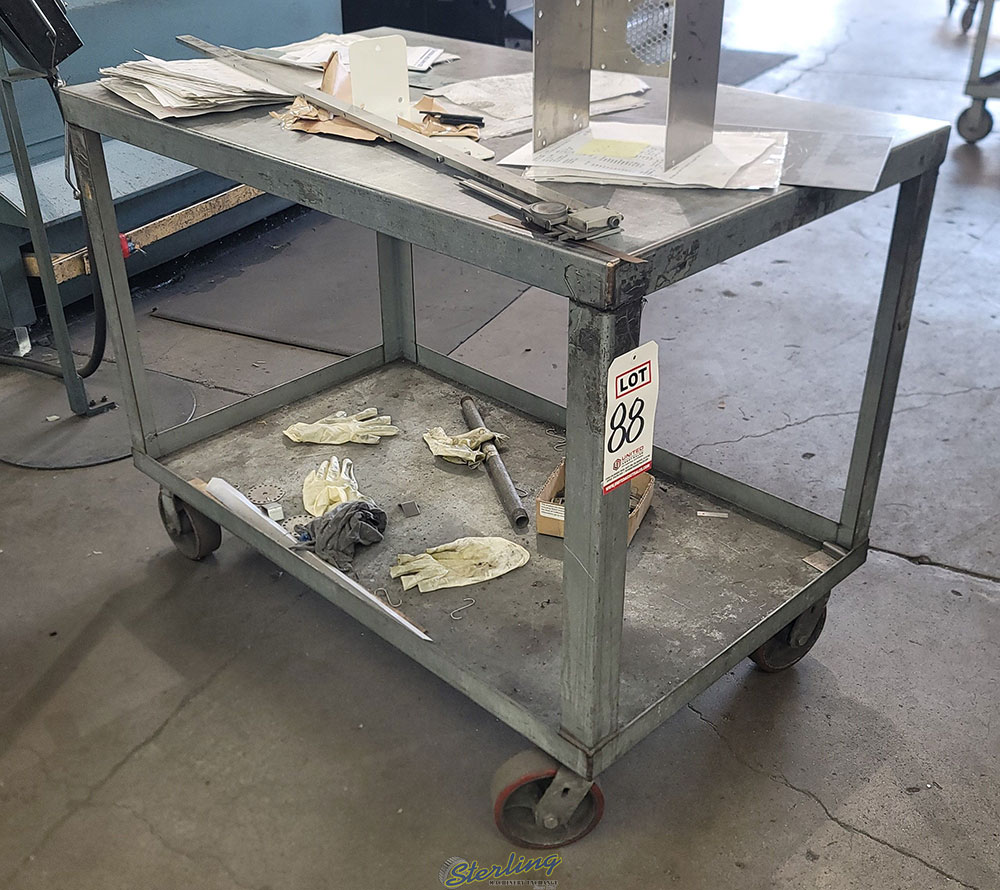 SHOP CART 26inch X 44inch CONTENTS NOT INCLUDED-88