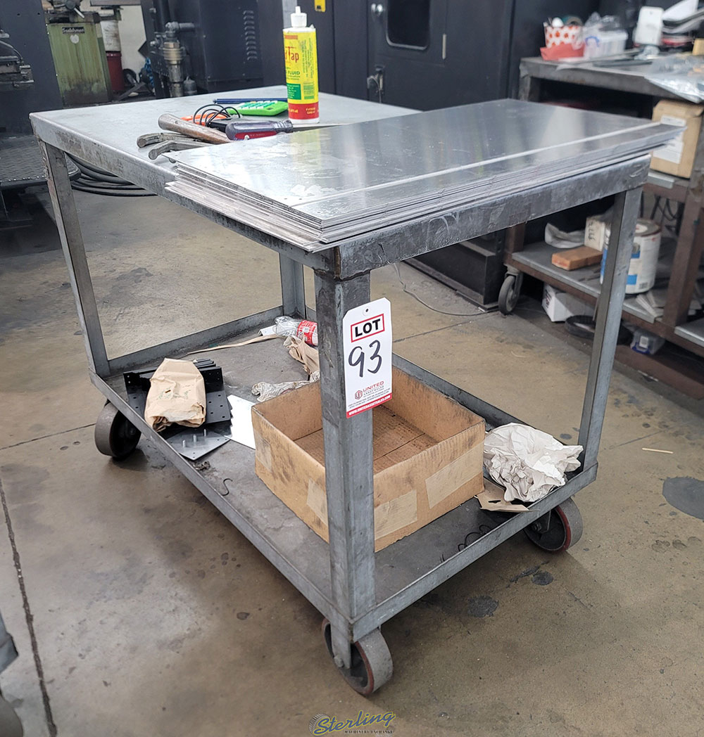 SHOP CART 26inch X 44inch CONTENTS NOT INCLUDED-93