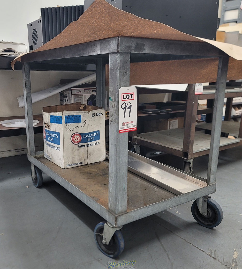 SHOP CART 24inch X 41inch CONTENTS NOT INCLUDED-99