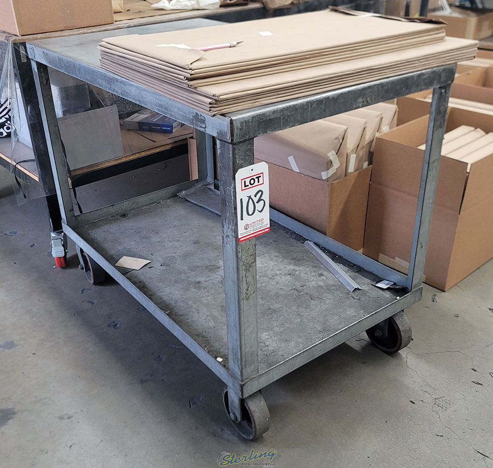 SHOP CART 26inch X 44inch CONTENTS NOT INCLUDED-103