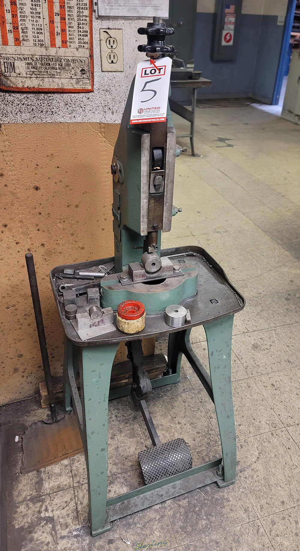 FAMCO #10 KICK PRESS-5